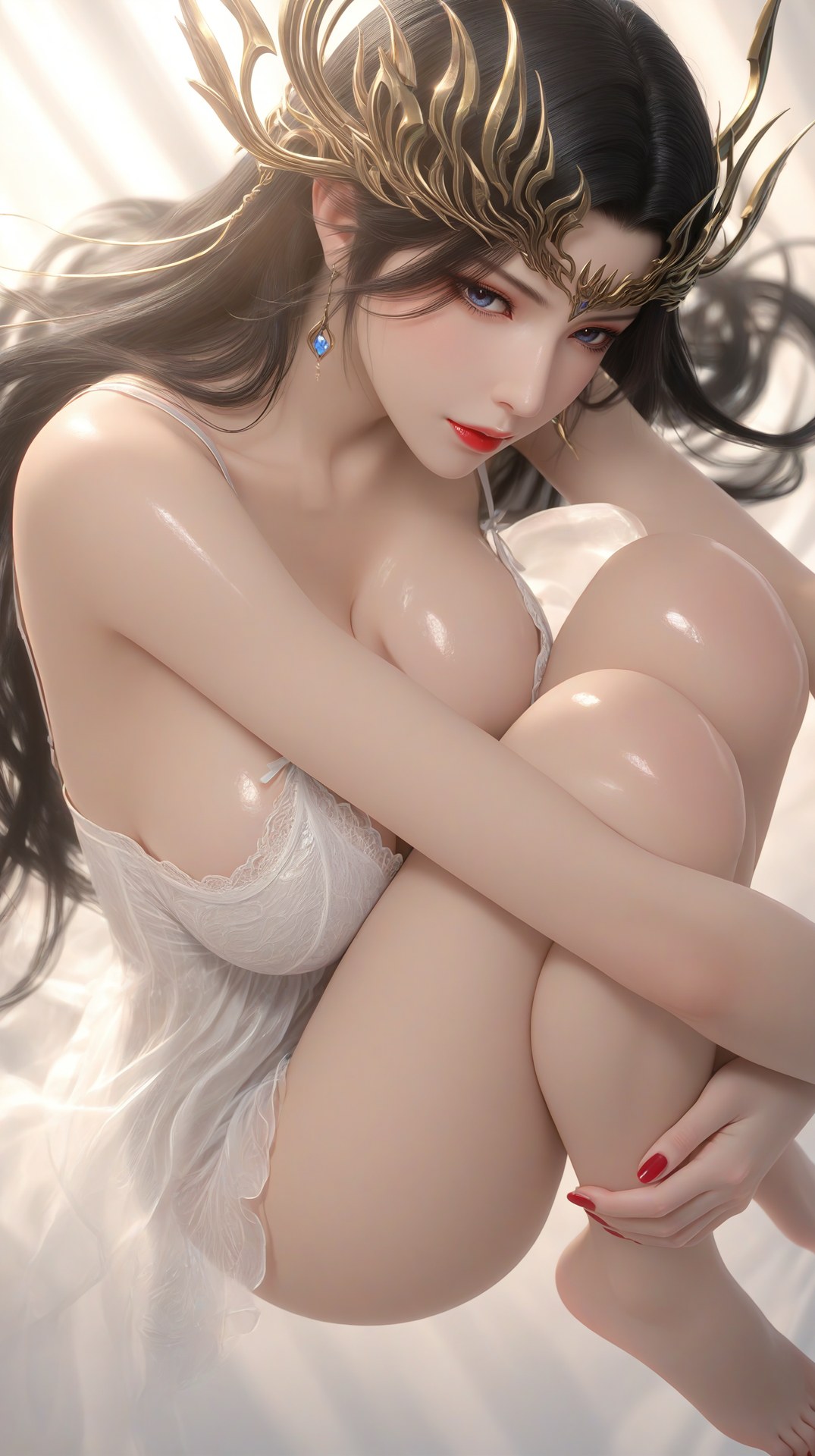 AI Porn - Đấu Phá Thương Khung Medusa cổ phong bộ ảnh nhân vật tóc dài bộ sưu tập AI 60P