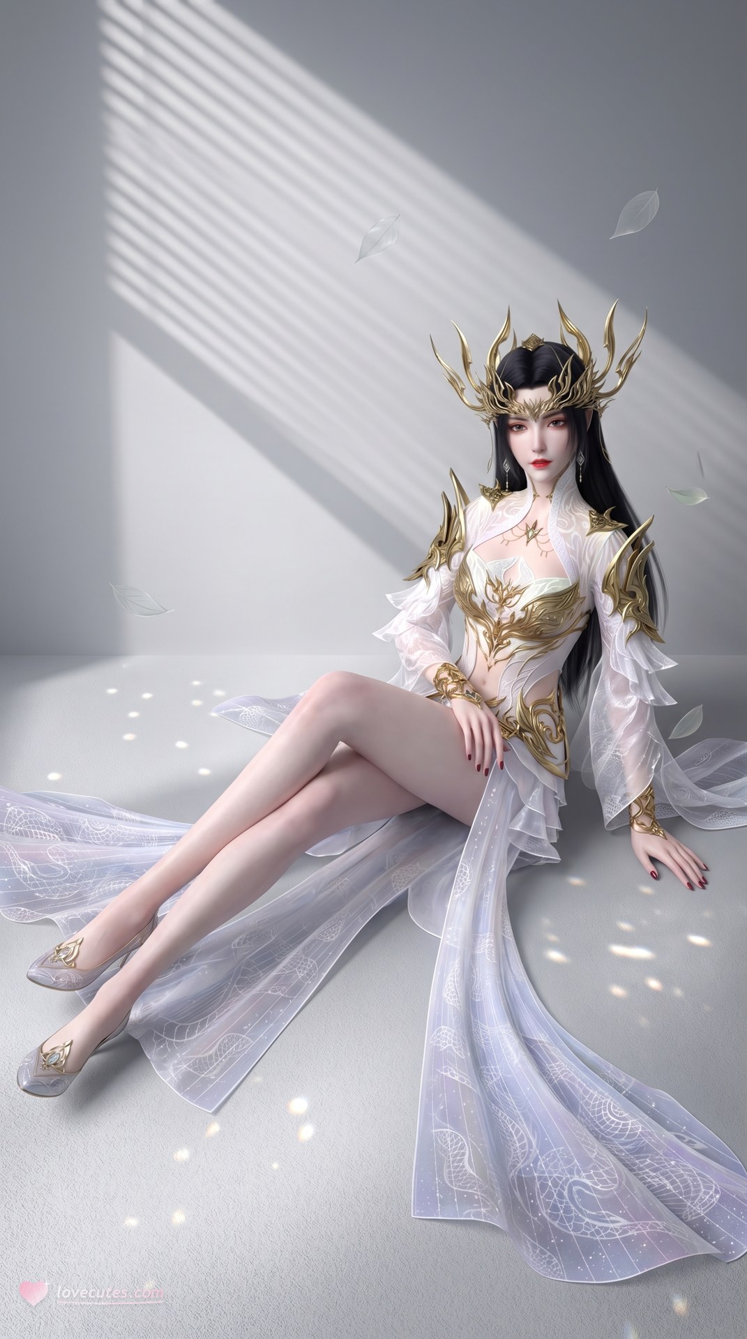 AI Porn - 斗破苍穹 美杜莎：古风角色写真长发AI成人向图集 60P