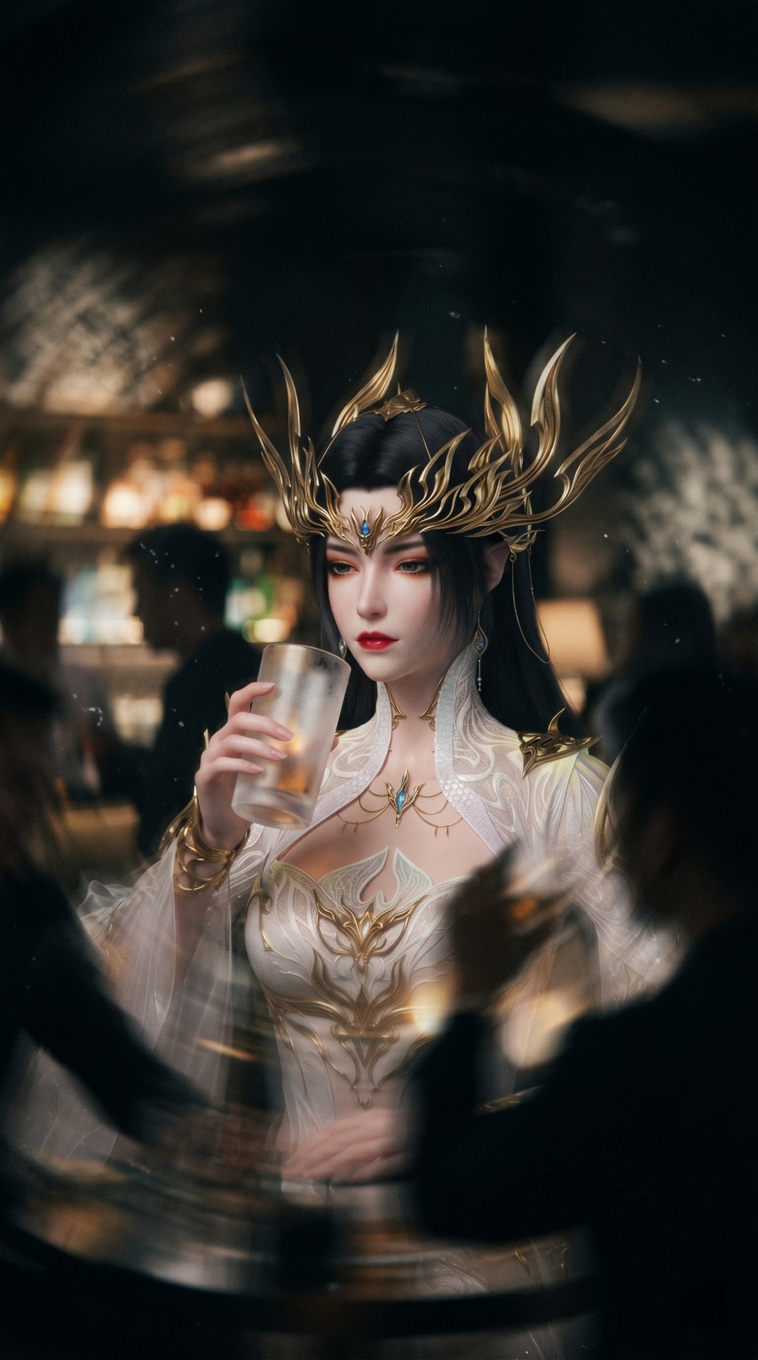 AI Porn - 斗破苍穹 美杜莎：古风角色写真长发AI成人向图集 60P