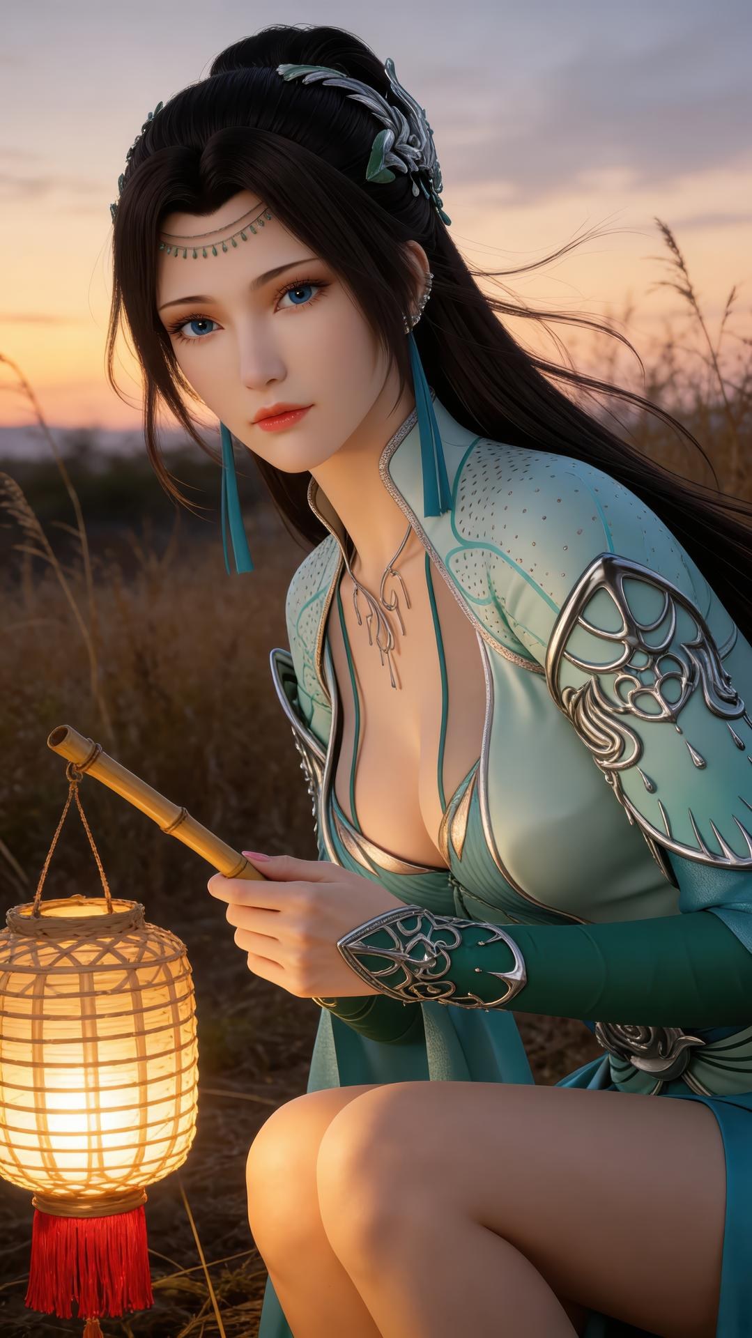 AI Porn - 斗破苍穹 云韵：古风長髮角色寫真AI成人向圖集 941P