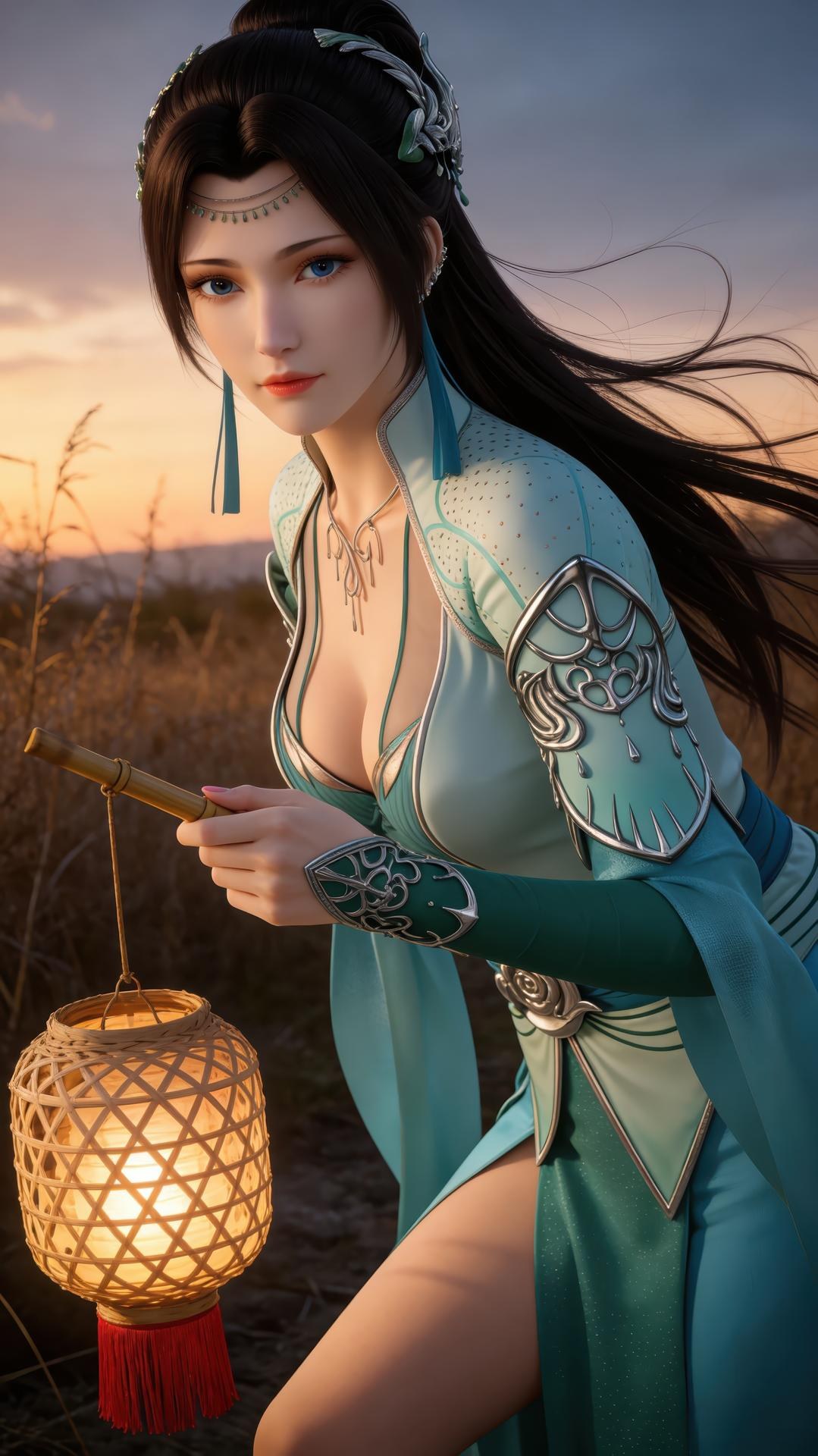 AI Porn - 斗破苍穹 云韵：古风長髮角色寫真AI成人向圖集 941P