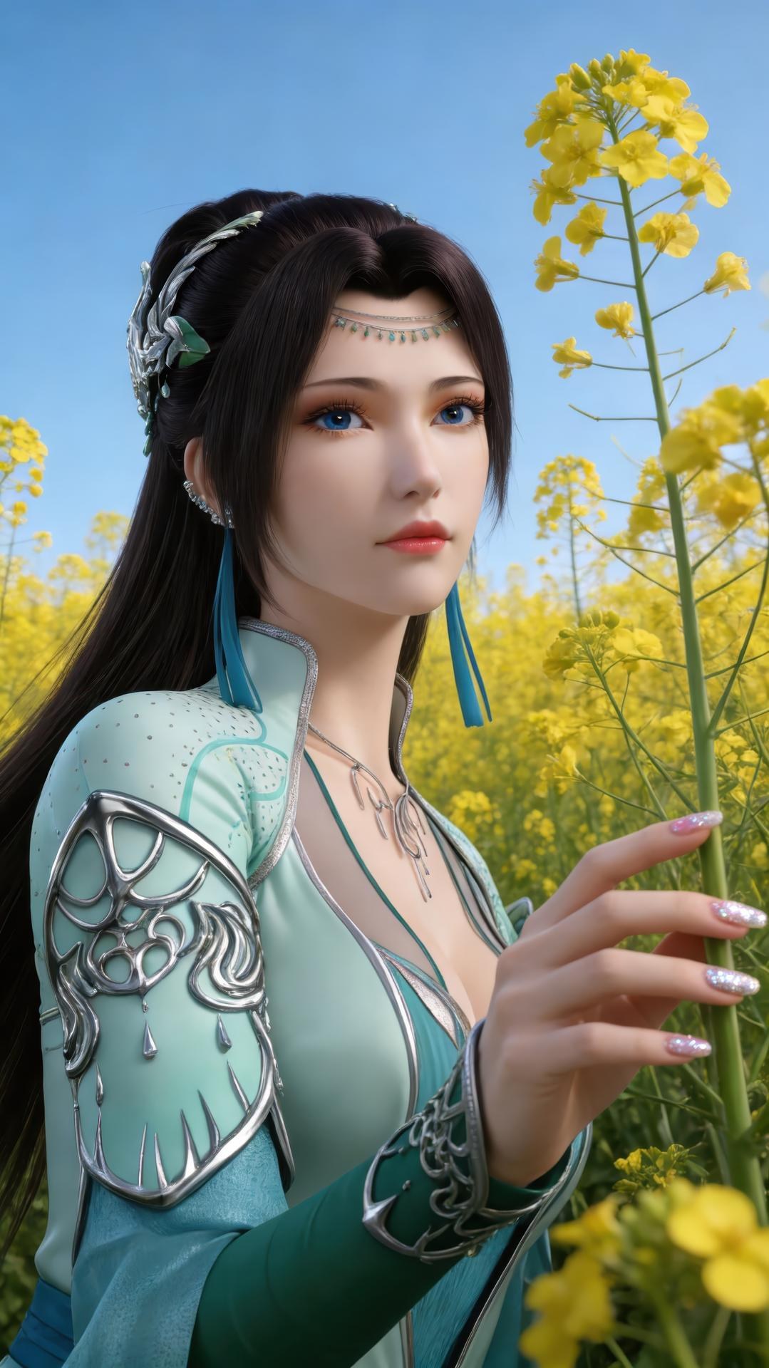 AI Porn - 斗破苍穹 云韵：古风長髮角色寫真AI成人向圖集 941P