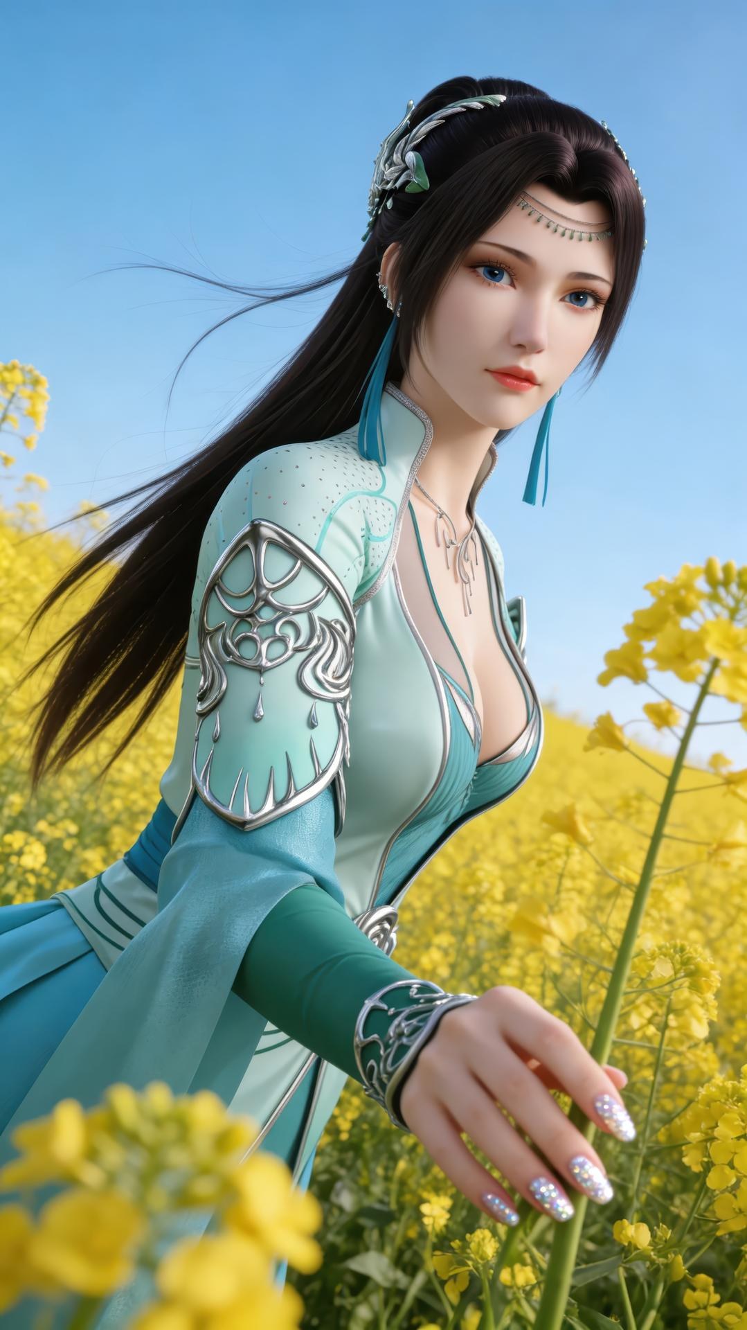 AI Porn - 斗破苍穹 云韵：古风長髮角色寫真AI成人向圖集 941P