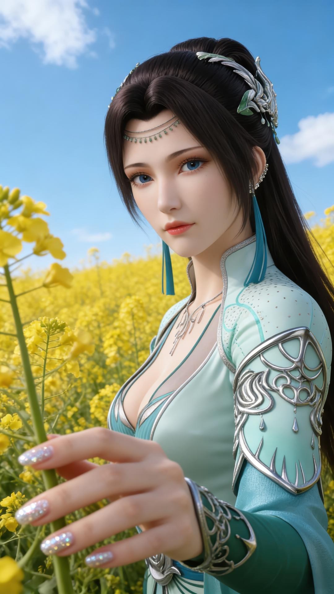 AI Porn - 斗破苍穹 云韵：古风長髮角色寫真AI成人向圖集 941P