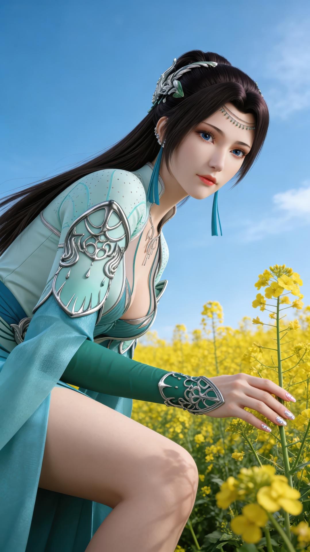 AI Porn - 斗破苍穹 云韵：古风長髮角色寫真AI成人向圖集 941P