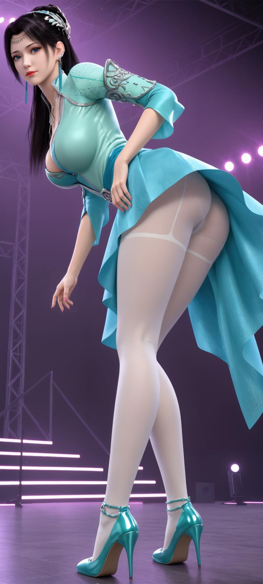 AI Porn - 斗破苍穹 云韵：古风長髮角色寫真AI成人向圖集 941P