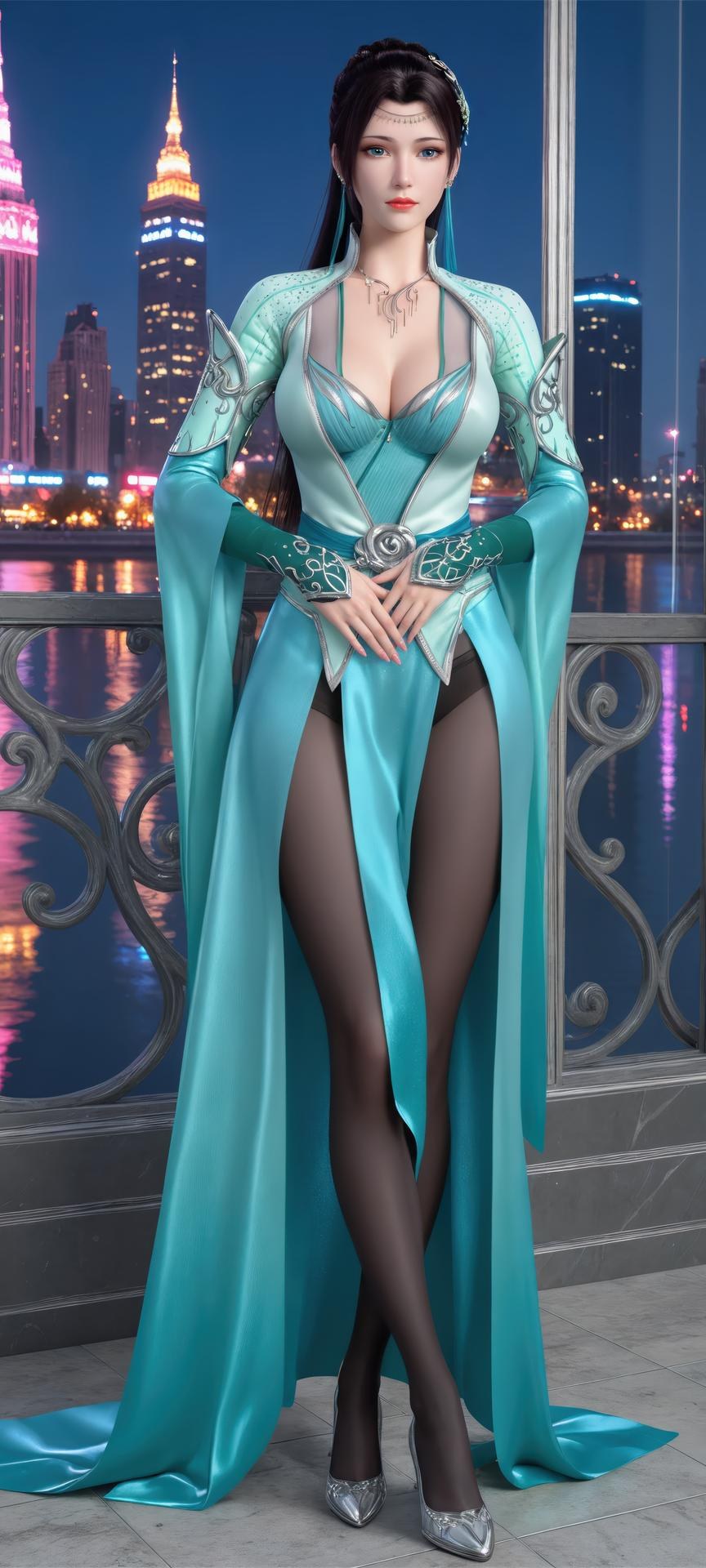 AI Porn - Battle Through the Heavens Yun Yun fantasy hanfu long hair character gallery AI Adult Gallery 941P