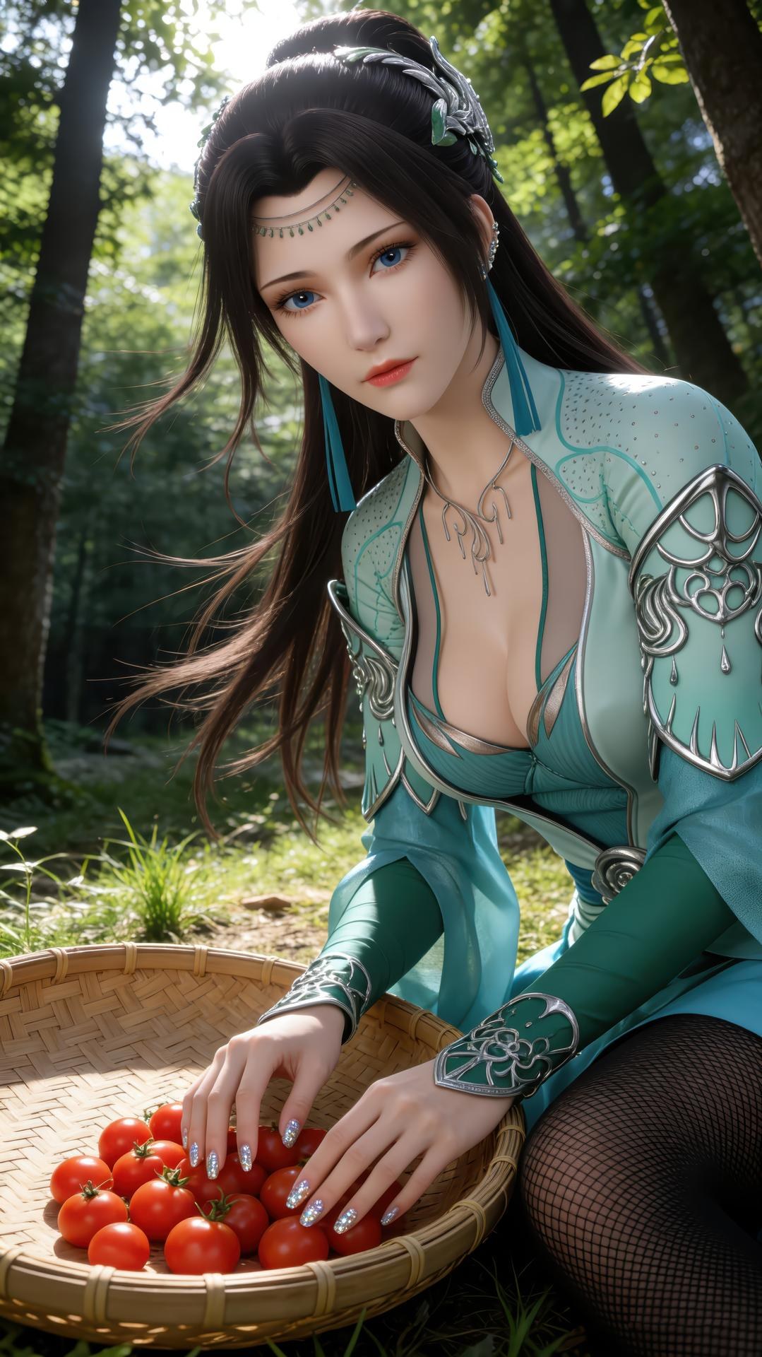AI Porn - Đấu Phá Thương Khung Yun Yun cổ phong tóc dài bộ ảnh nhân vật bộ sưu tập AI 941P