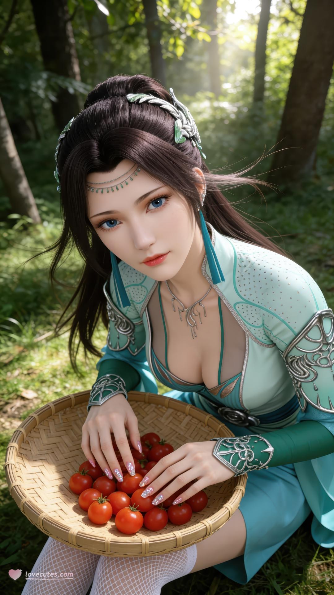 AI Porn - Đấu Phá Thương Khung Yun Yun cổ phong tóc dài bộ ảnh nhân vật bộ sưu tập AI 941P