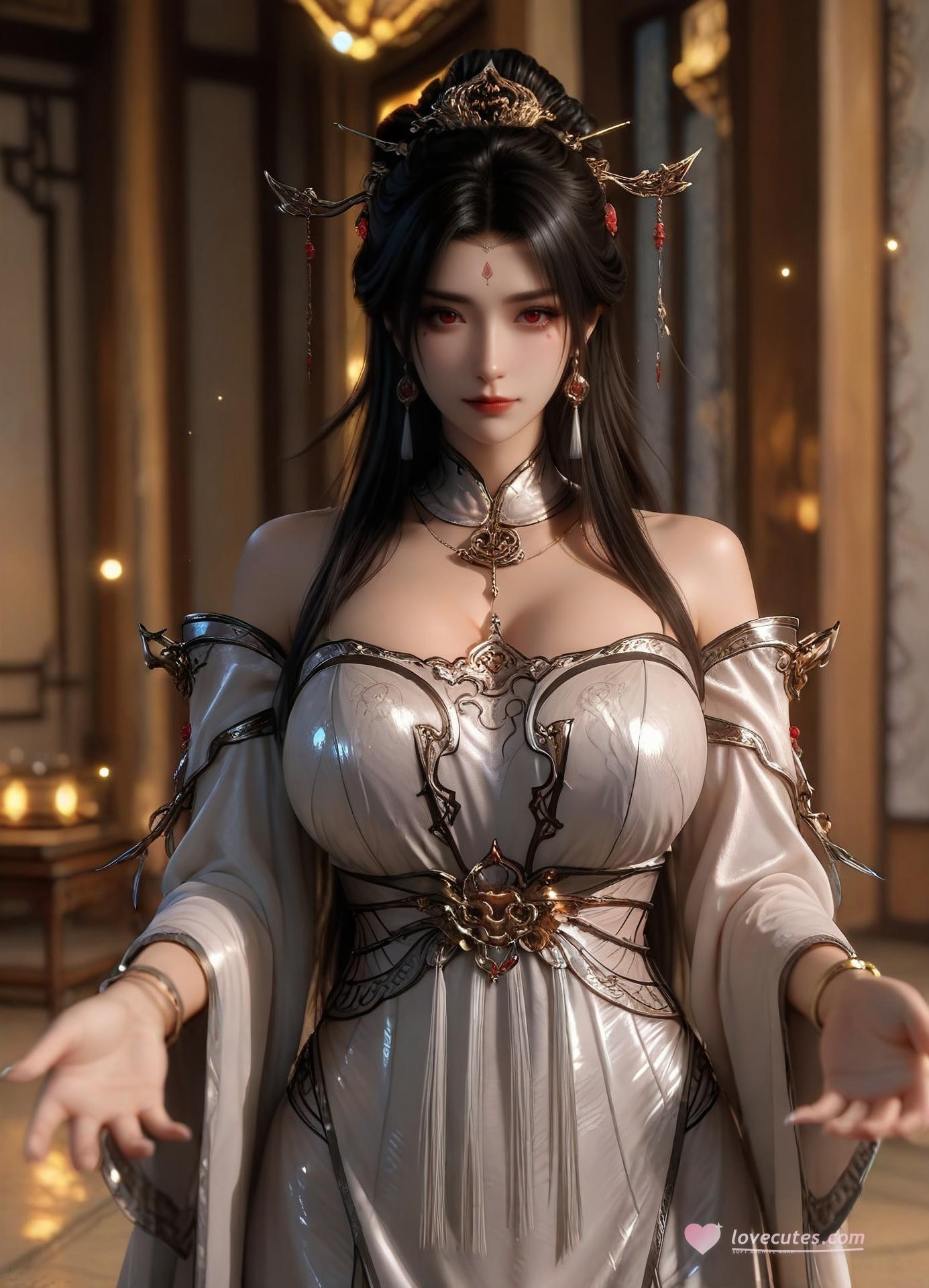 AI Porn - Renegade Immortal Yao Xixue fantasy hanfu character gallery long hair AI Adult Gallery 110P