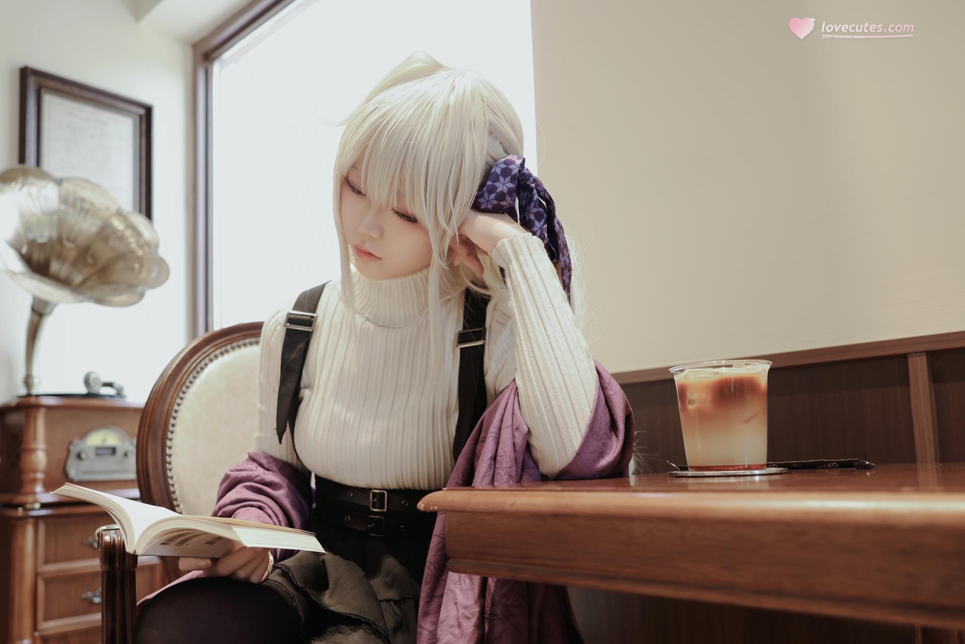[cosplay] G44不会受伤 - 恋冢爱：恋冢爱角色還原美腿大尺度 58P