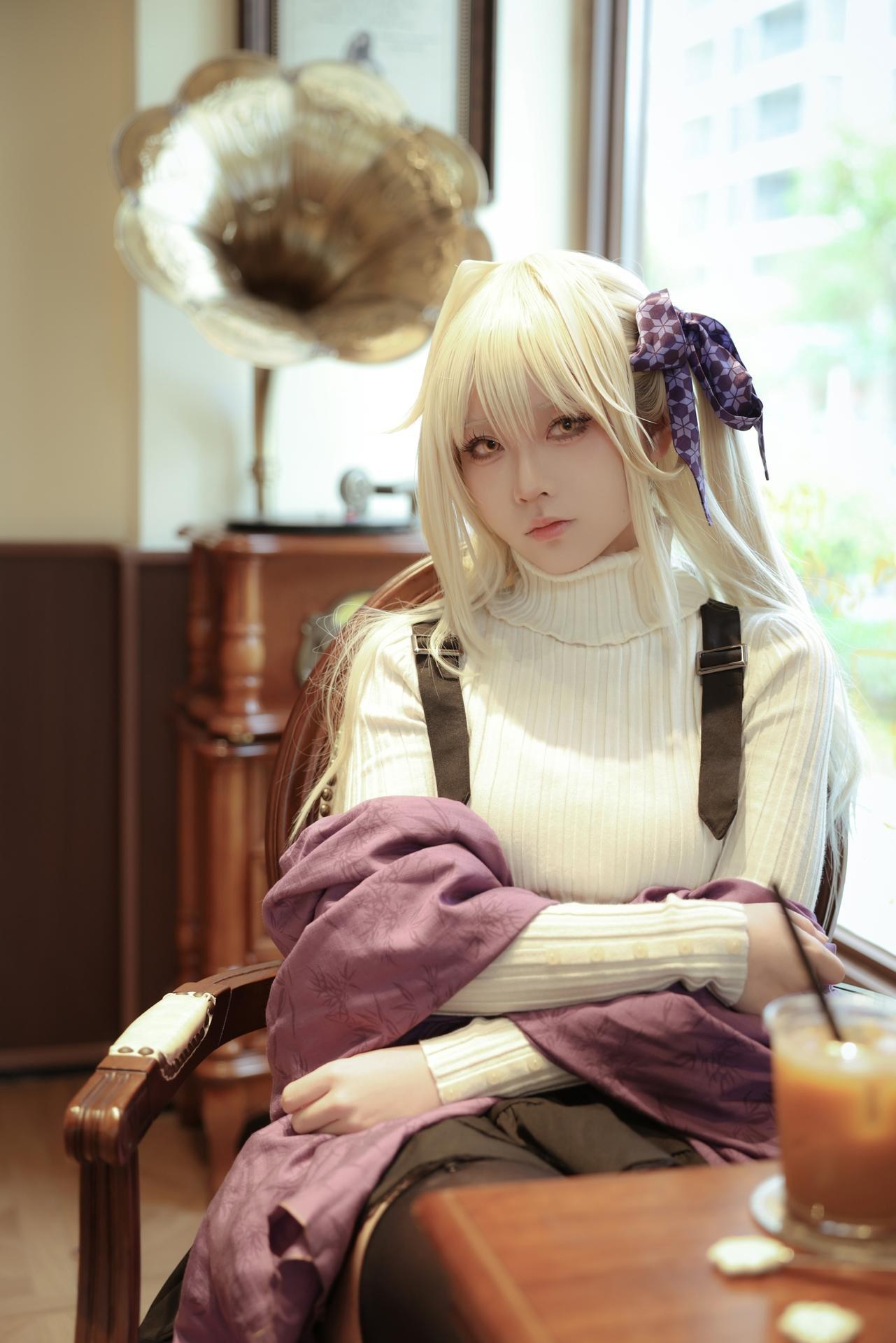 [cosplay] G44不会受伤 - 恋冢爱：恋冢爱角色還原美腿大尺度 58P