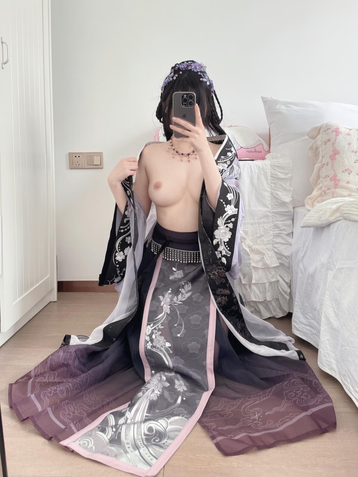 [私房] 18jkpeach(仙仙桃一顆甜桃) - JK黑絲短襪制服私拍 151P1V