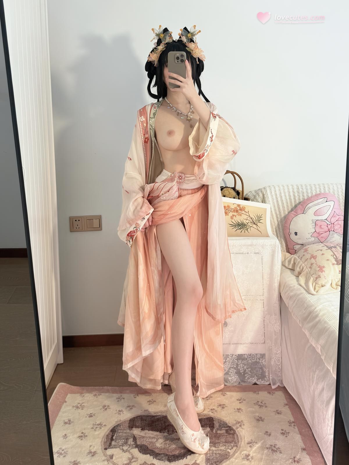 [私房] 18jkpeach(仙仙桃一顆甜桃) - JK黑絲短襪制服私拍 151P1V