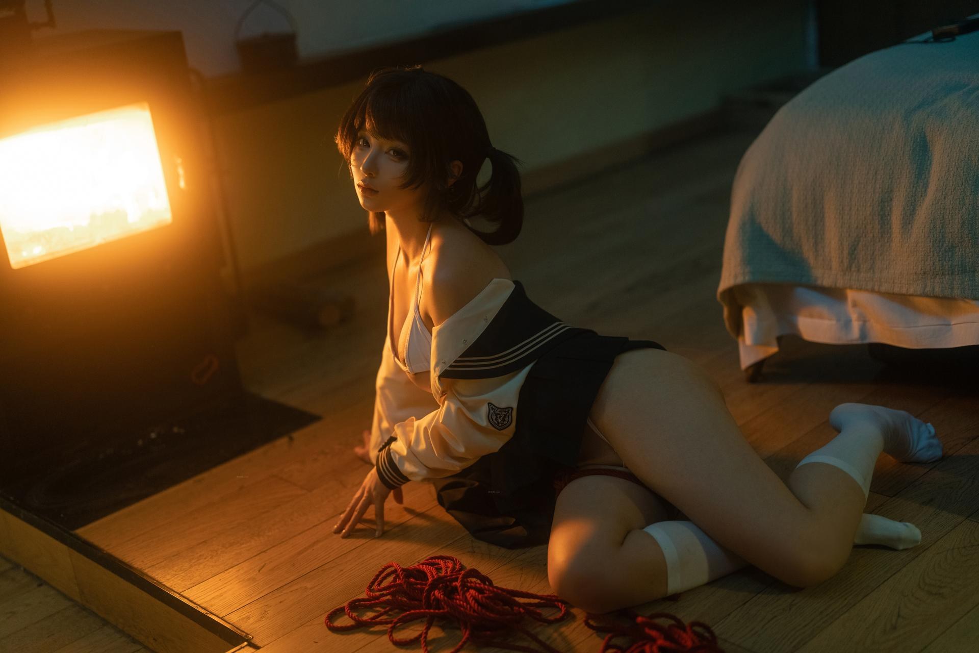 [写真] 蠢沫沫 - 火：美腿大尺度写真 20P