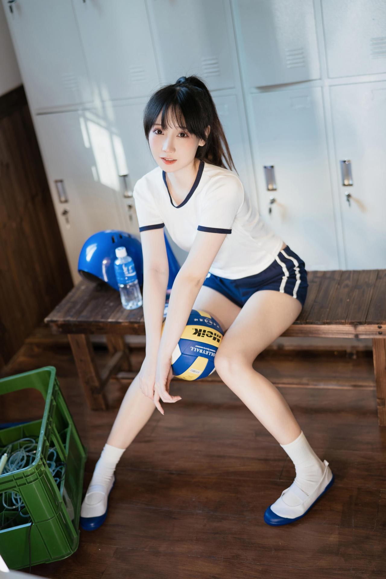 [写真] 焖焖碳 - 体操服：美腿大尺度写真 30P