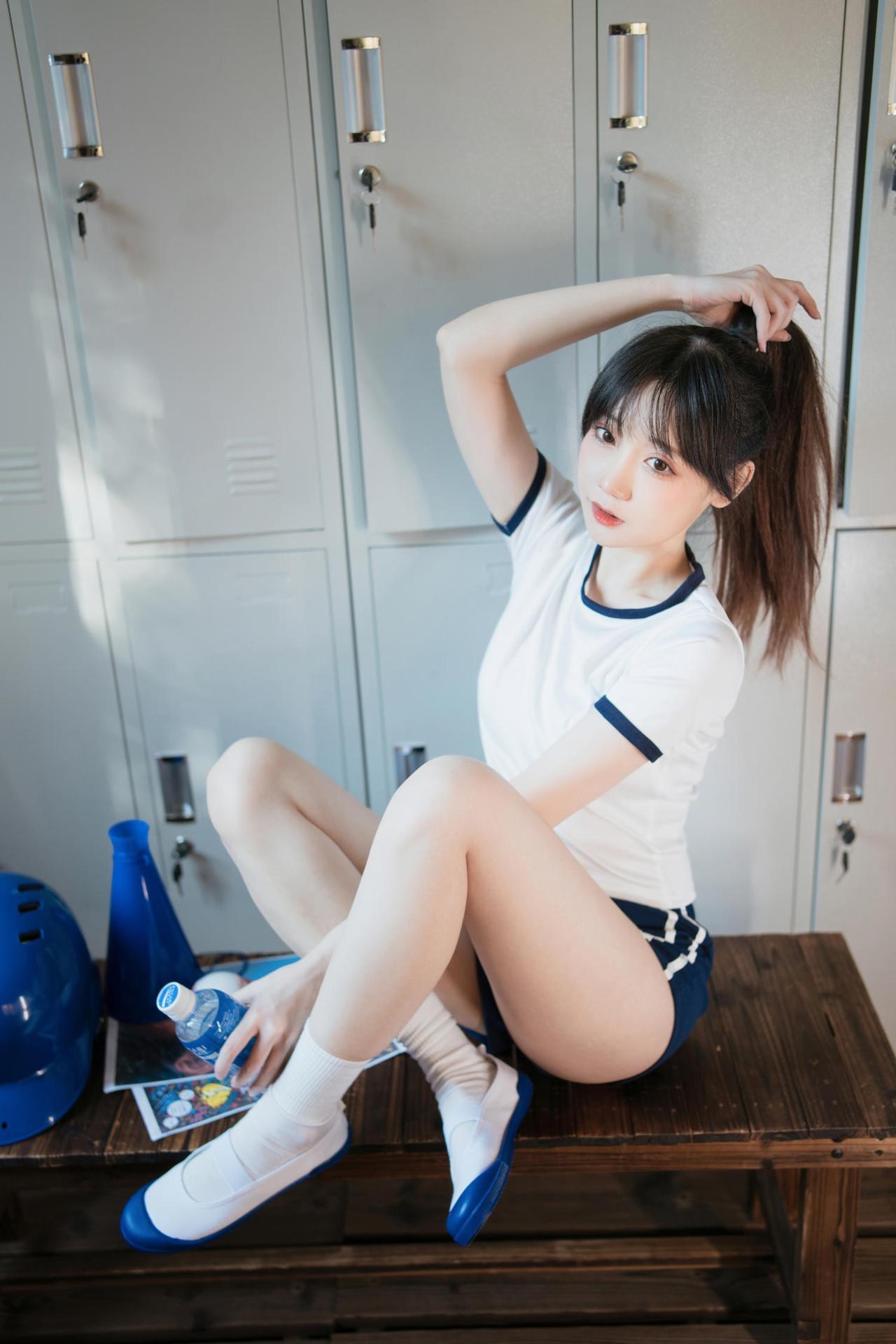 [写真] Menmentan - gym uniform コスプレ写真集 30P