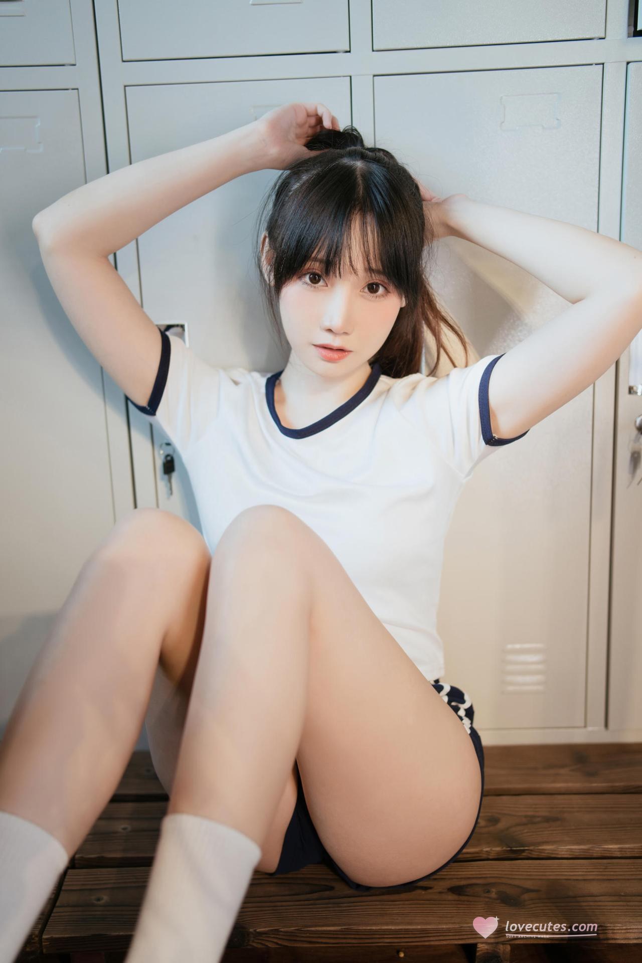 [写真] Menmentan - gym uniform コスプレ写真集 30P