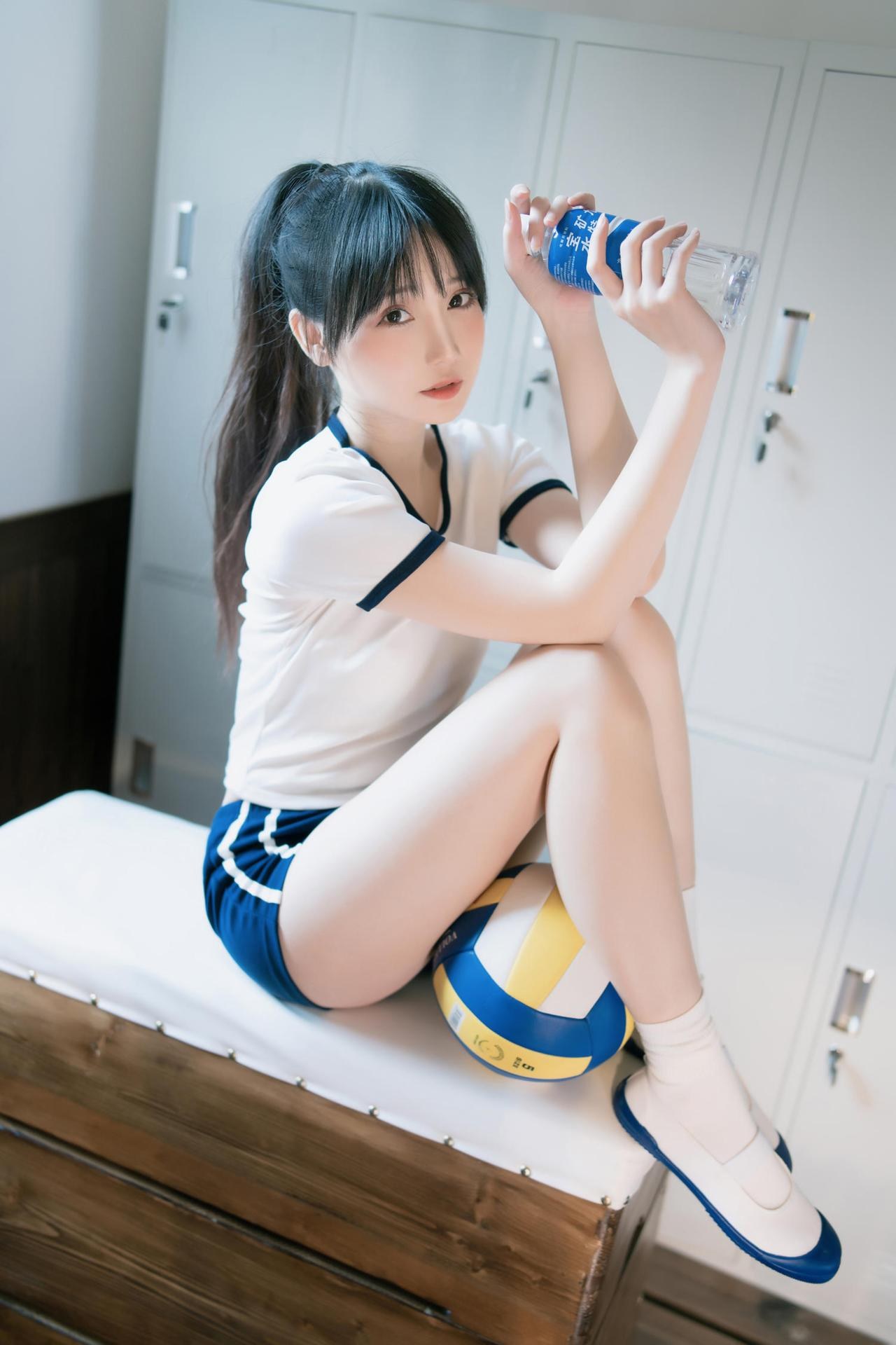 [写真] Menmentan - gym uniform コスプレ写真集 30P