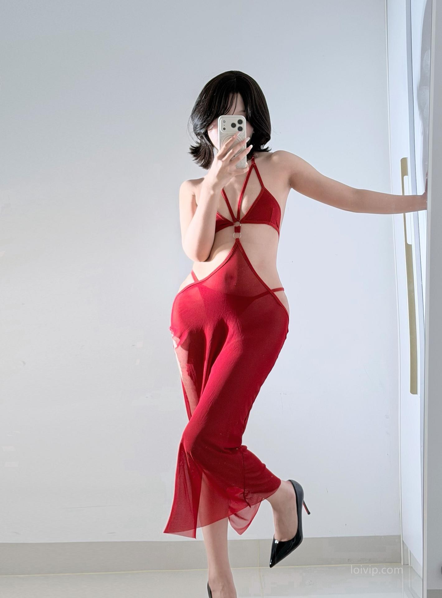 [写真] Nide Zhenzhenu - 新年快乐 コスプレ写真集 35P2V