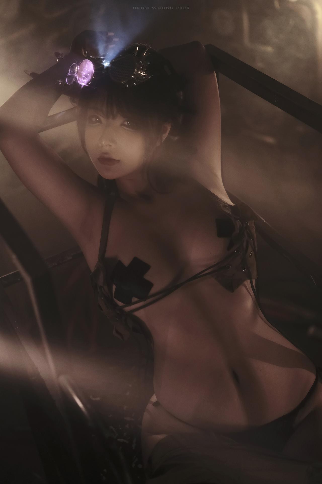 [Photo Set] yuuhui Yuhui - Steam Mechanic bộ ảnh cosplay 26P