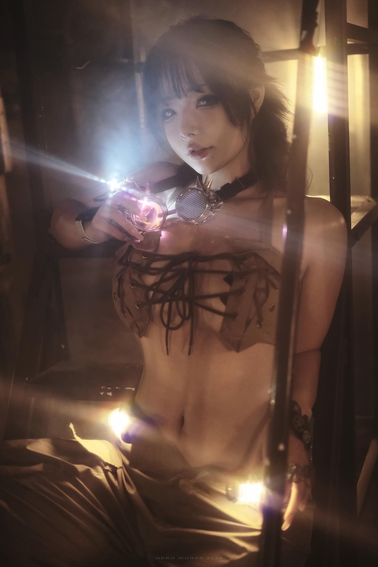 [Photo Set] yuuhui Yuhui - Steam Mechanic bộ ảnh cosplay 26P