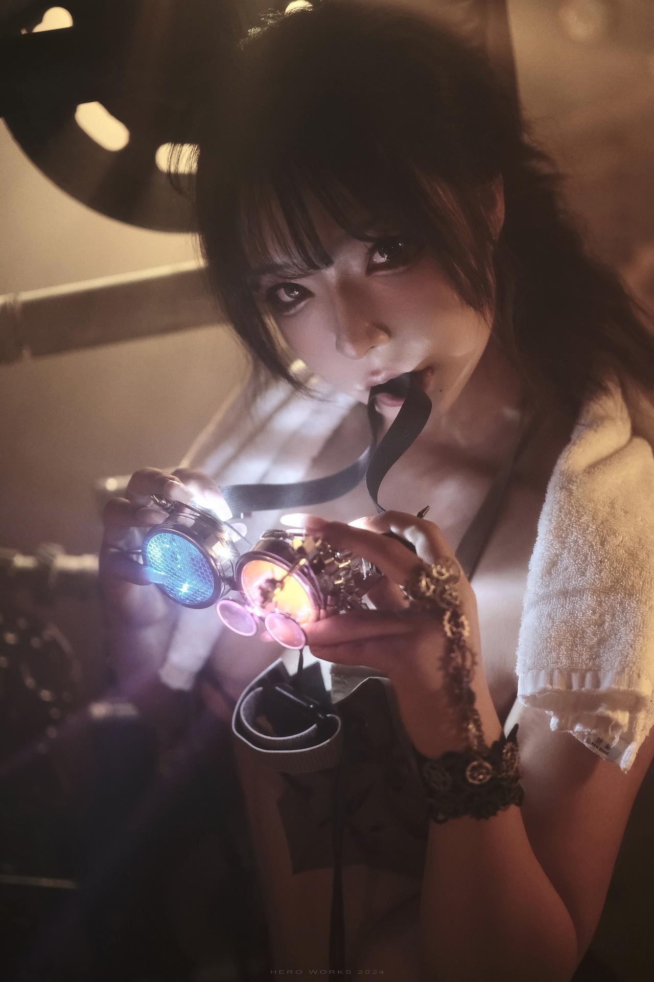 [Photo Set] yuuhui Yuhui - Steam Mechanic bộ ảnh cosplay 26P