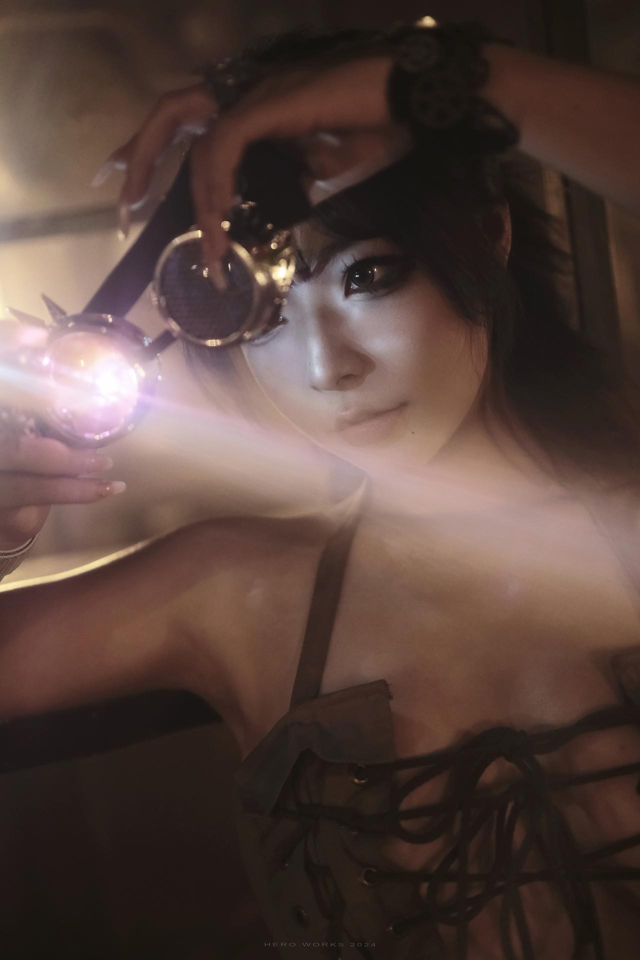 [Photo Set] yuuhui Yuhui - Steam Mechanic bộ ảnh cosplay 26P
