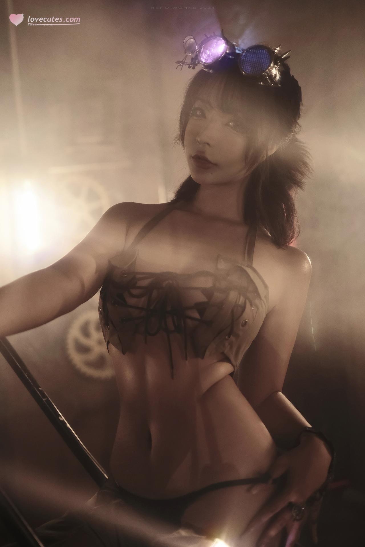 [寫真] yuuhui玉汇 - 蒸汽维修工：美腿大尺度寫真 26P