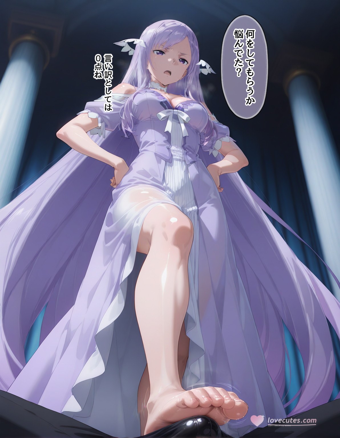AI Porn - Sword Art Online Quinella long hair character gallery busty styling AI Adult Gallery 114P