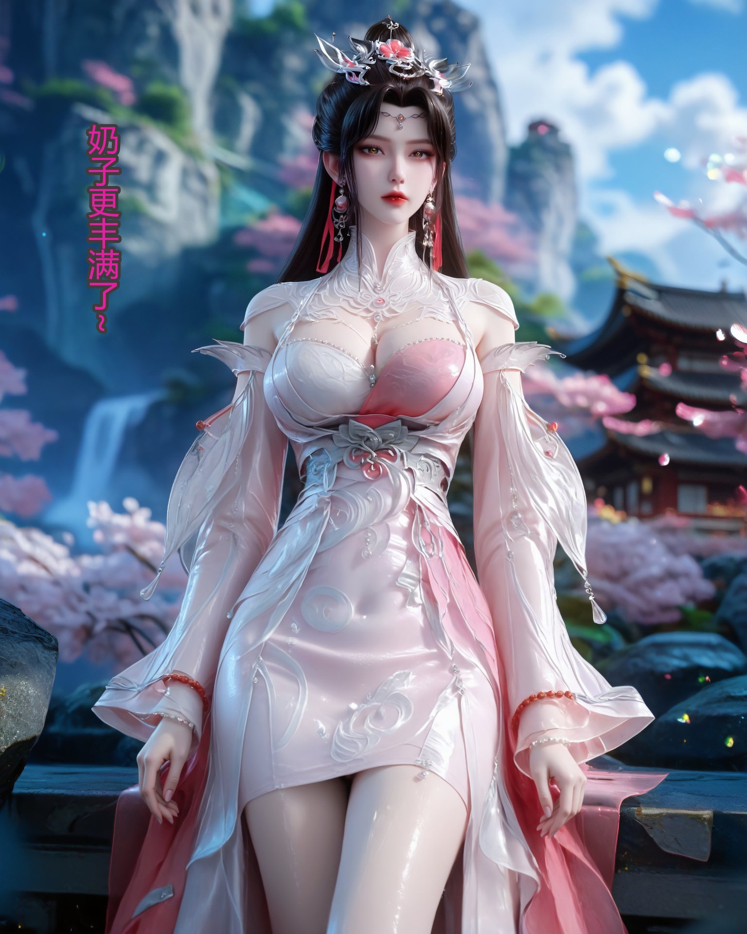 AI Porn - 千幻淫欲道 柳眉：古风成人向角色寫真AI成人向圖集 255P