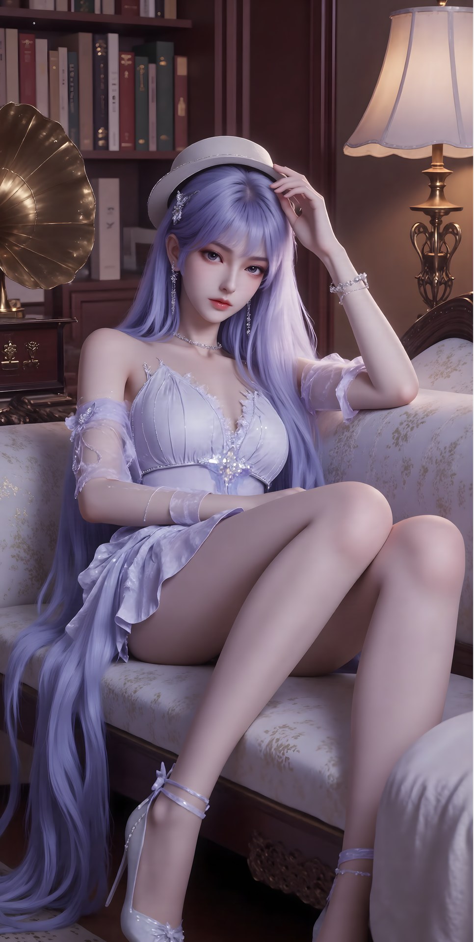 AI Porn - Sheng Caier แฟนตาซีจีน แกลเลอรีตัวละคร ผมยาว แกลเลอรี AI 68P