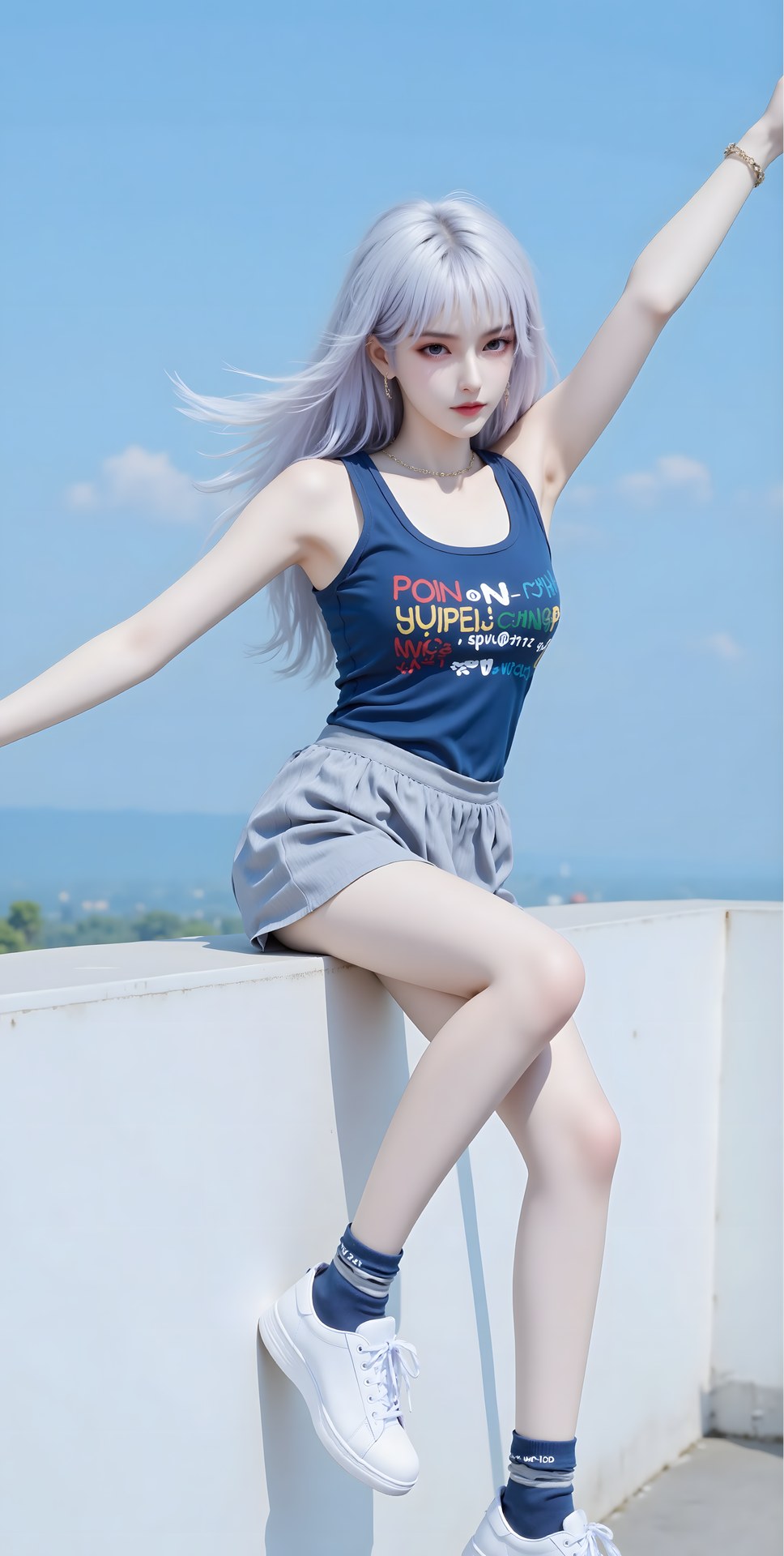 AI Porn - Sheng Caier fantasy hanfu character gallery long hair AI Adult Gallery 68P