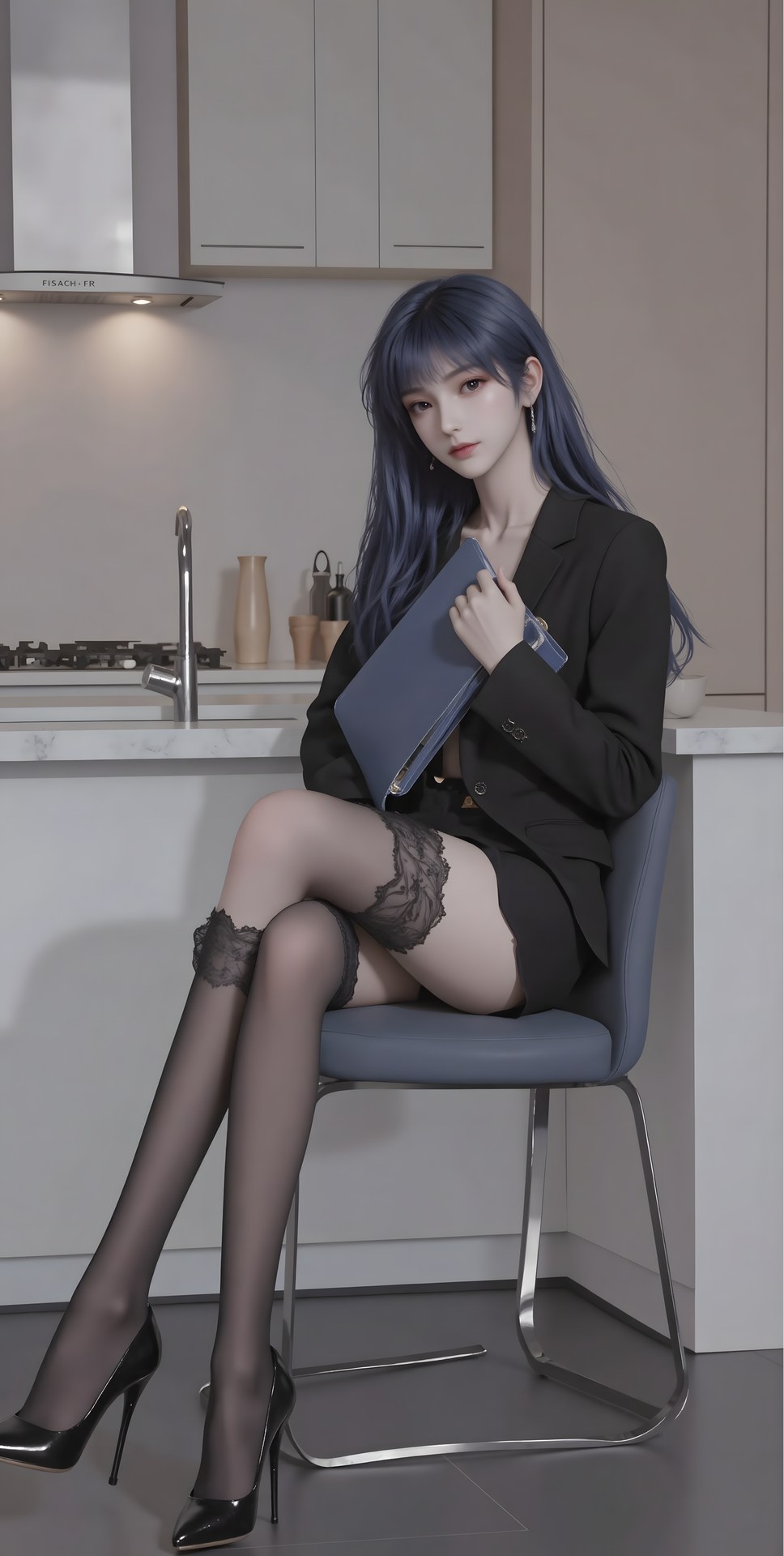 AI Porn - Sheng Caier fantasy hanfu character gallery long hair AI Adult Gallery 68P