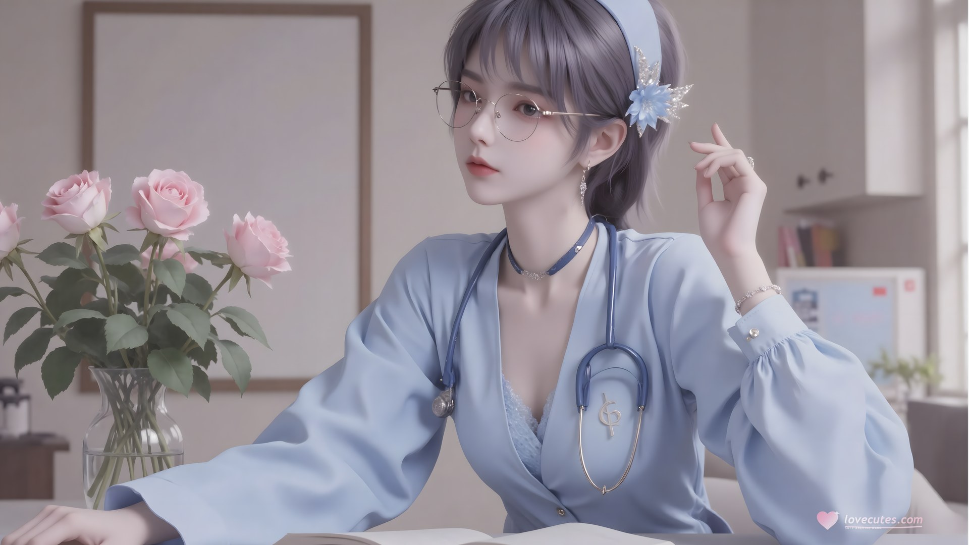 AI Porn - Sheng Caier fantasy hanfu character gallery long hair AI Adult Gallery 68P