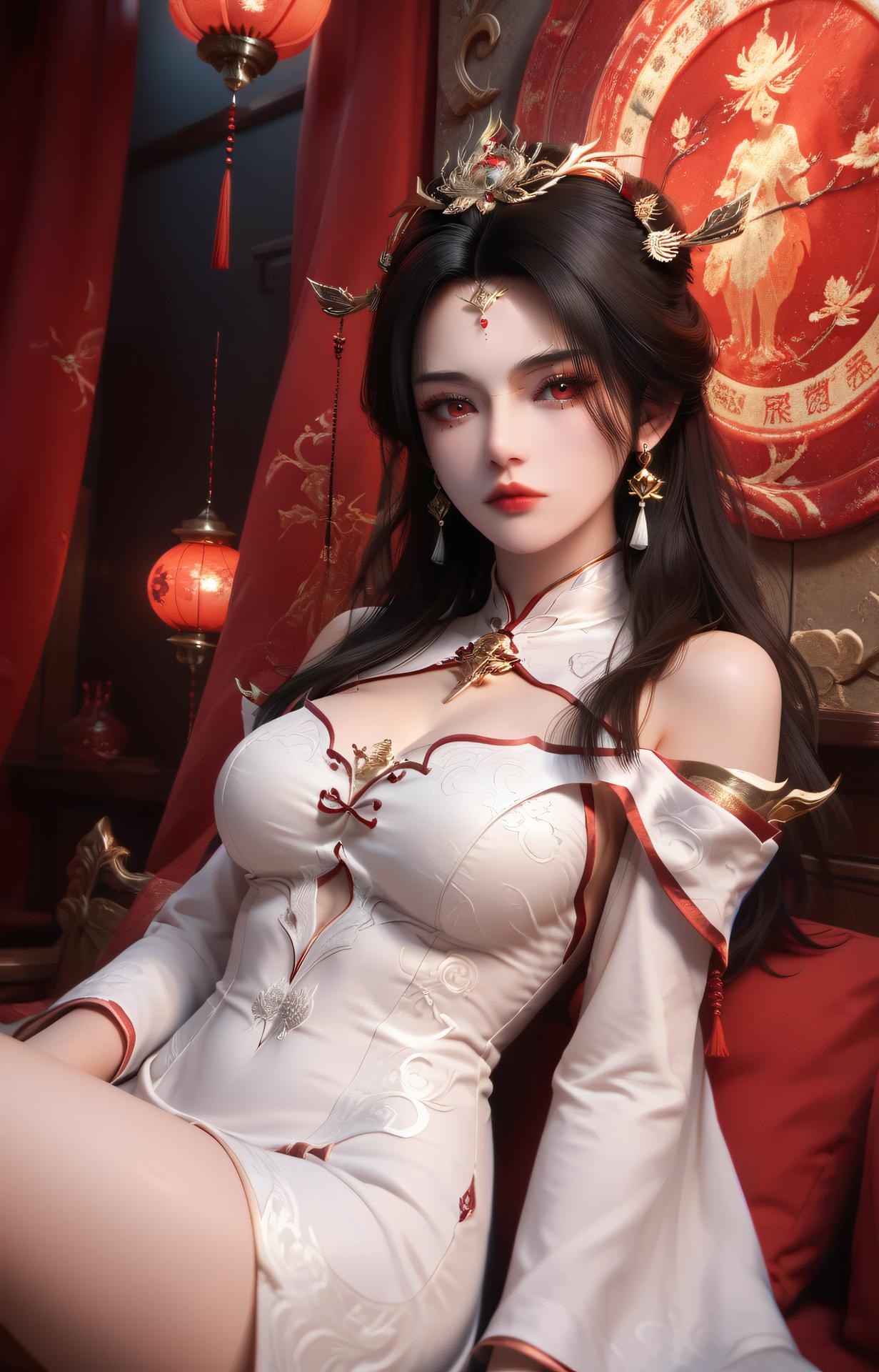 AI Porn - Tiên Nghịch Yao Xixue cổ phong bộ ảnh nhân vật tóc dài bộ sưu tập AI 45P