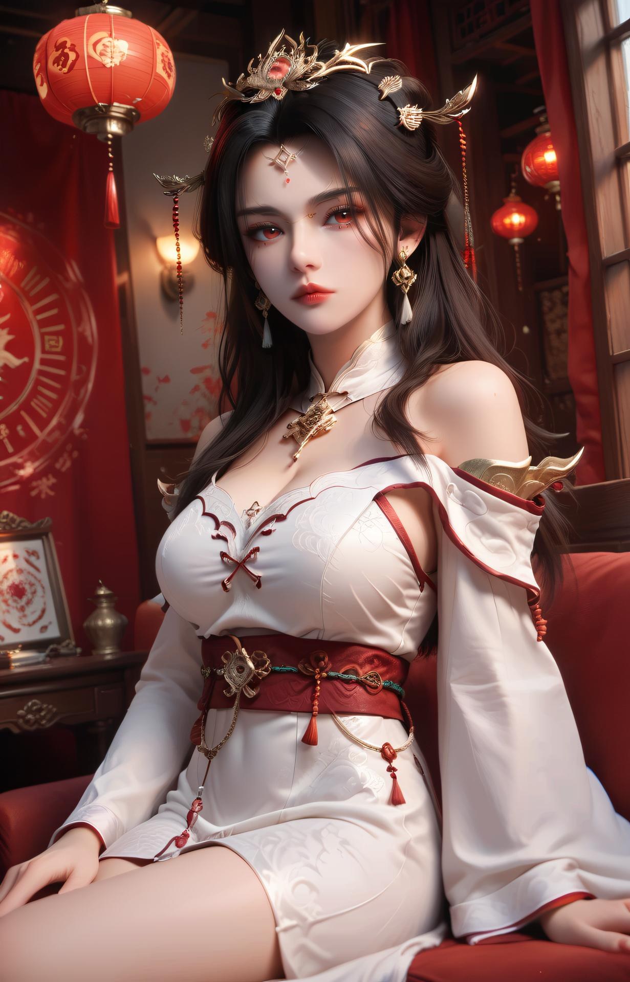 AI Porn - Tiên Nghịch Yao Xixue cổ phong bộ ảnh nhân vật tóc dài bộ sưu tập AI 45P