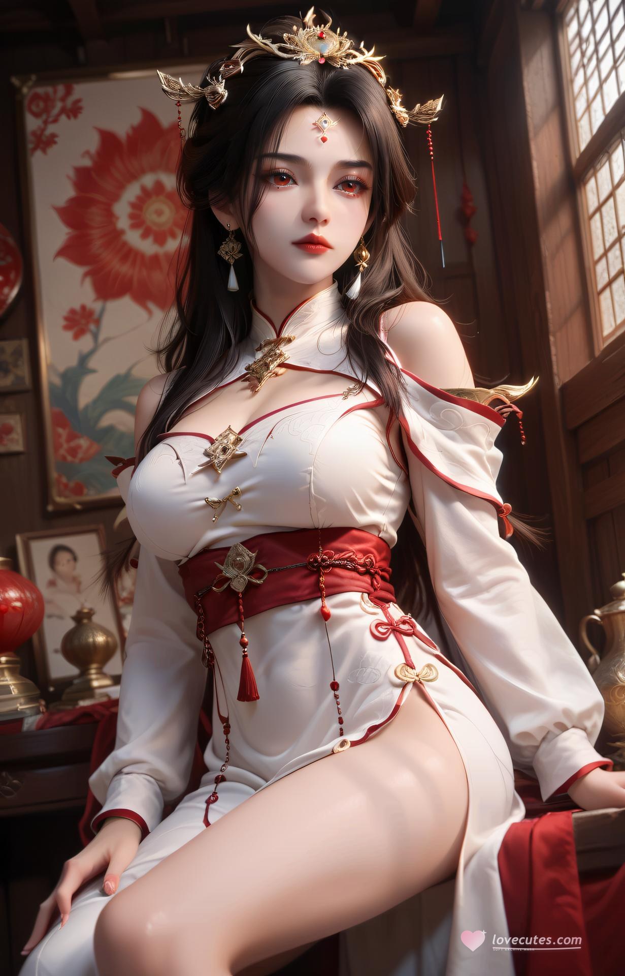 AI Porn - Tiên Nghịch Yao Xixue cổ phong bộ ảnh nhân vật tóc dài bộ sưu tập AI 45P