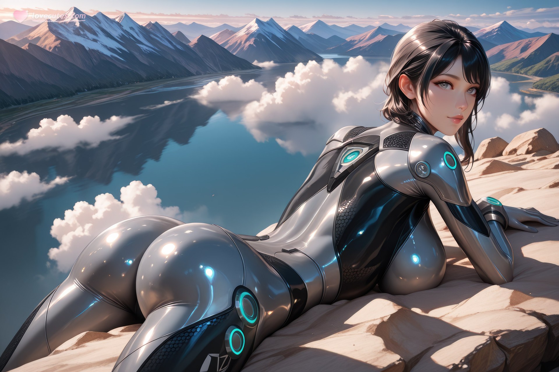 AI Porn - 徐欣：機甲緊身衣角色寫真AI成人向圖集 872P
