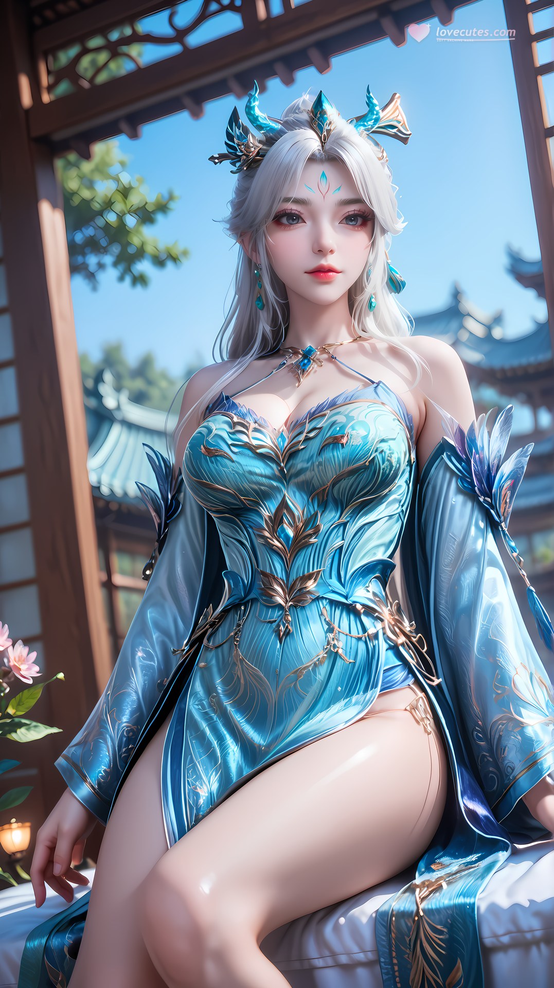 AI Porn - 择天记 南客：古风角色寫真長髮AI成人向圖集 100P