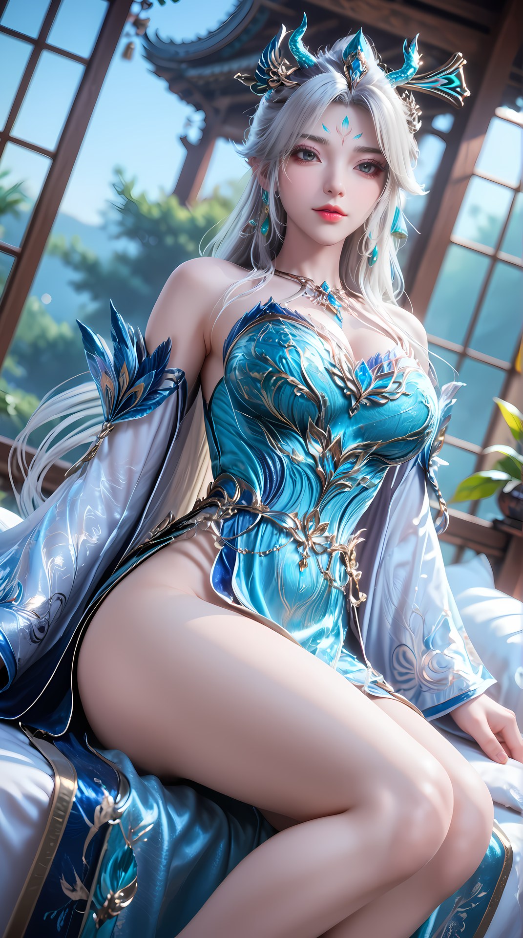 AI Porn - Way of Choices Nanke fantasy hanfu character gallery long hair AI Adult Gallery 100P