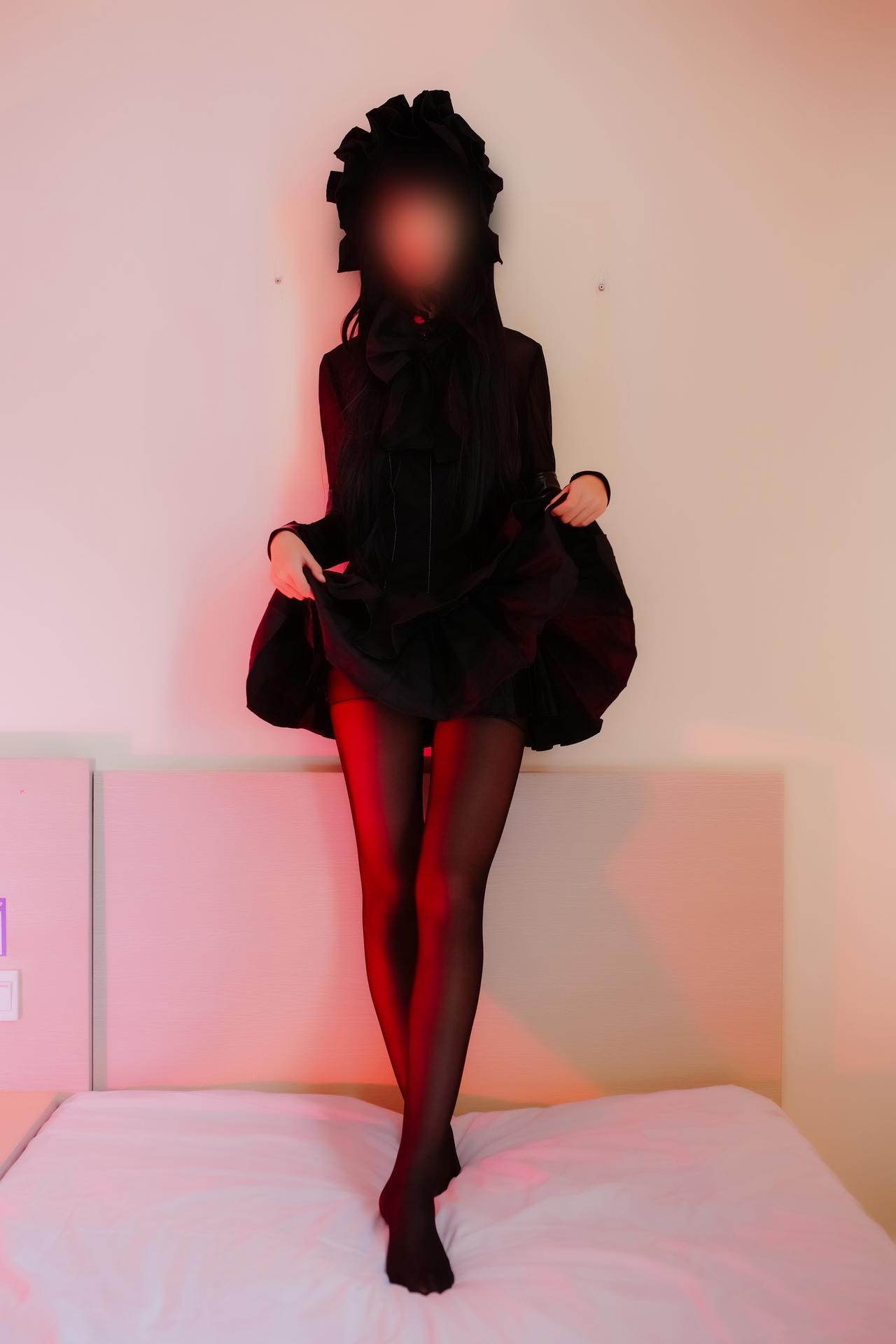 [cosplay] 少女映畫 - 離島棲姬：翹臀黑絲蕾絲內衣大尺度角色還原 83P