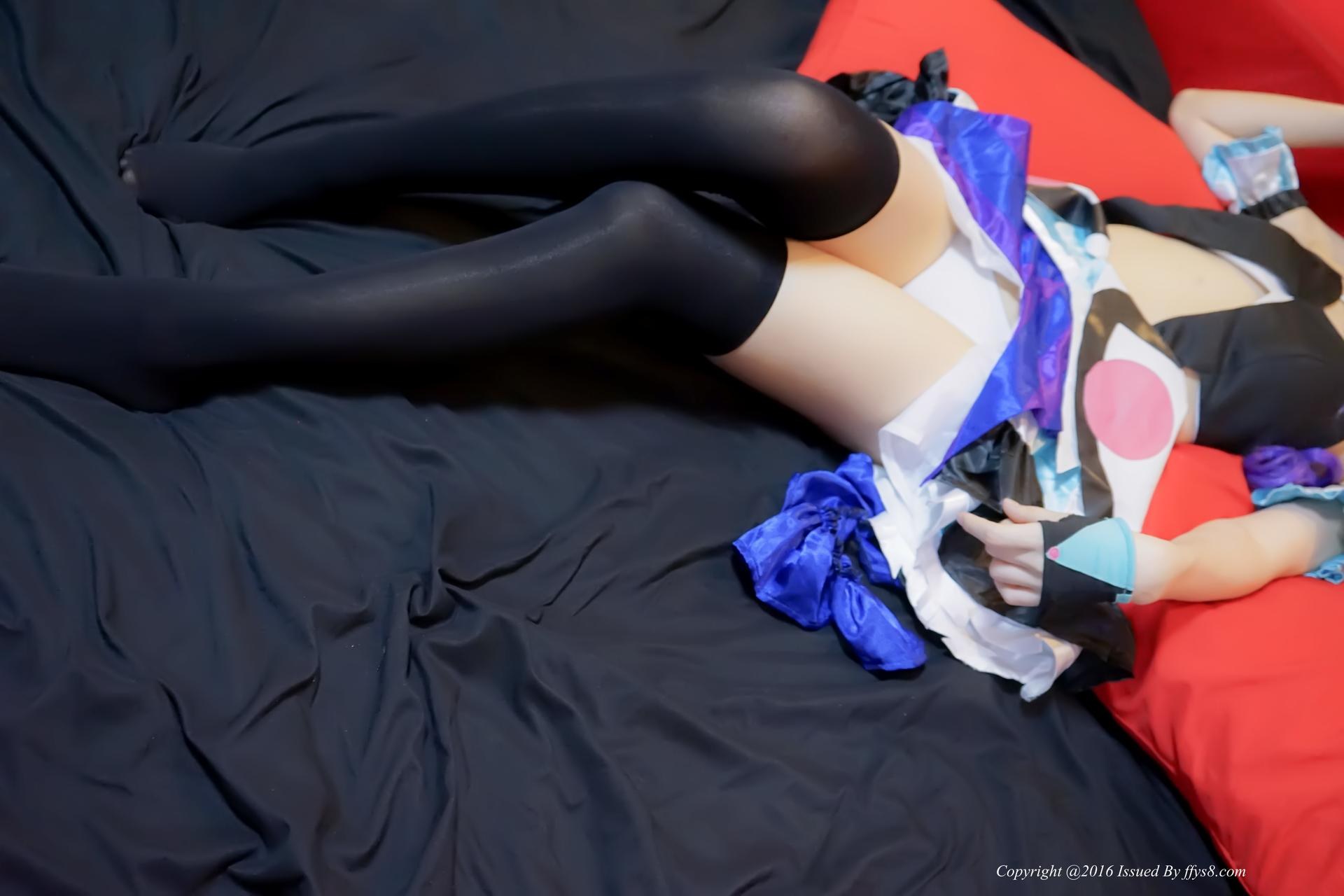[cosplay] 少女映畫 - 美雲·金努梅爾：翹臀女僕黑絲大尺度角色還原 70P