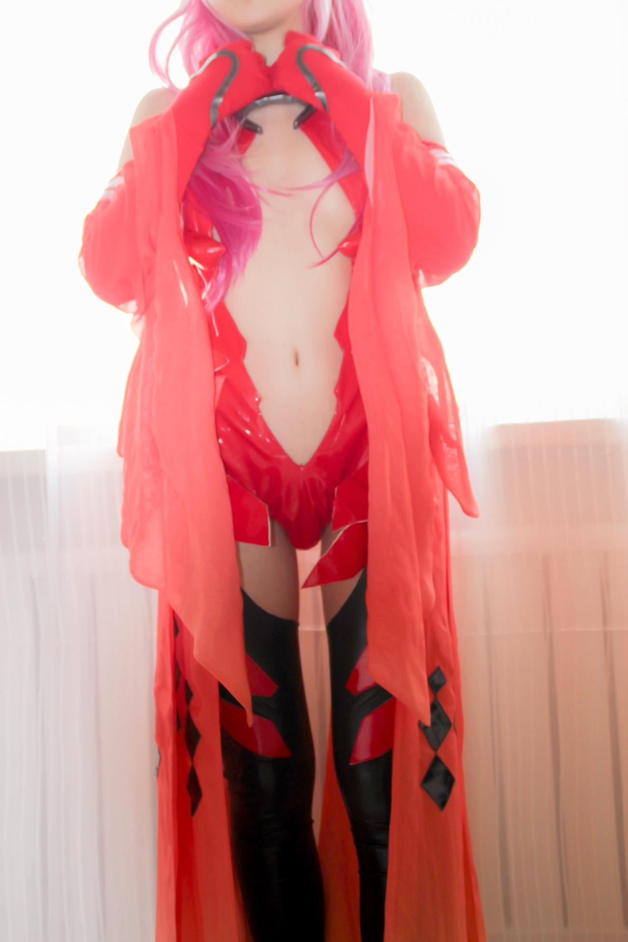 [cosplay] 少女映畫 - 罪惡王冠 楪祈：翹臀女僕露穴大尺度角色還原 151P