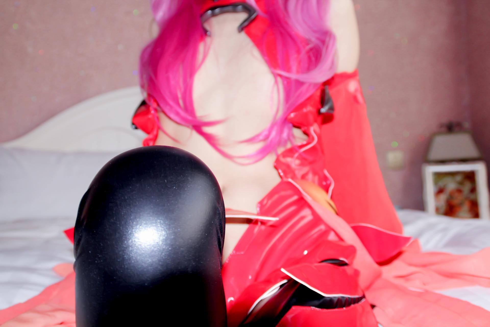[cosplay] 少女映畫 - 罪惡王冠 楪祈：翹臀女僕露穴大尺度角色還原 151P