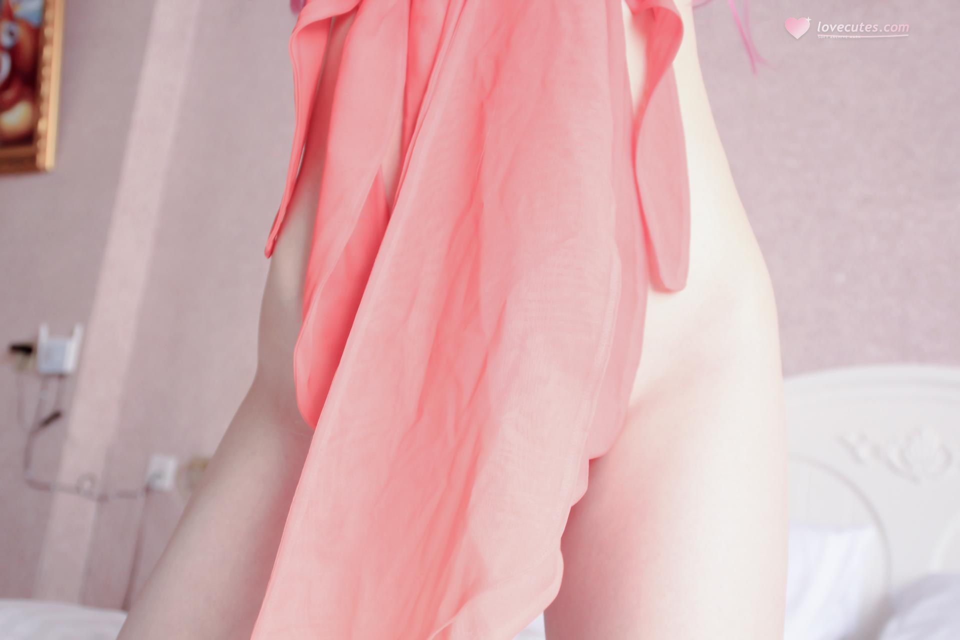[Cosplay] Shaonv Yinghua - Guilty Crown Yuzuriha Inori: adult styling topless details curvy hips photo set 151P