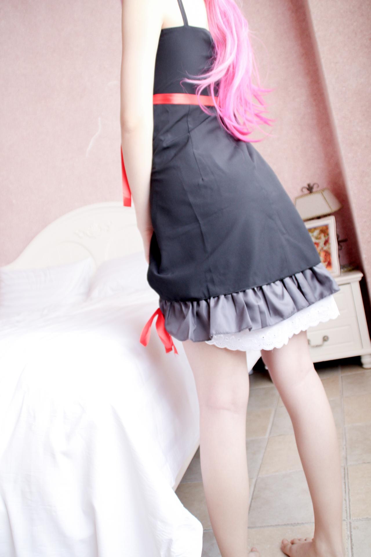 [Cosplay] Shaonv Yinghua - Guilty Crown Yuzuriha Inori: phong cách ảnh người lớn chi tiết hở ngực vòng ba nổi bật bộ ảnh 151P