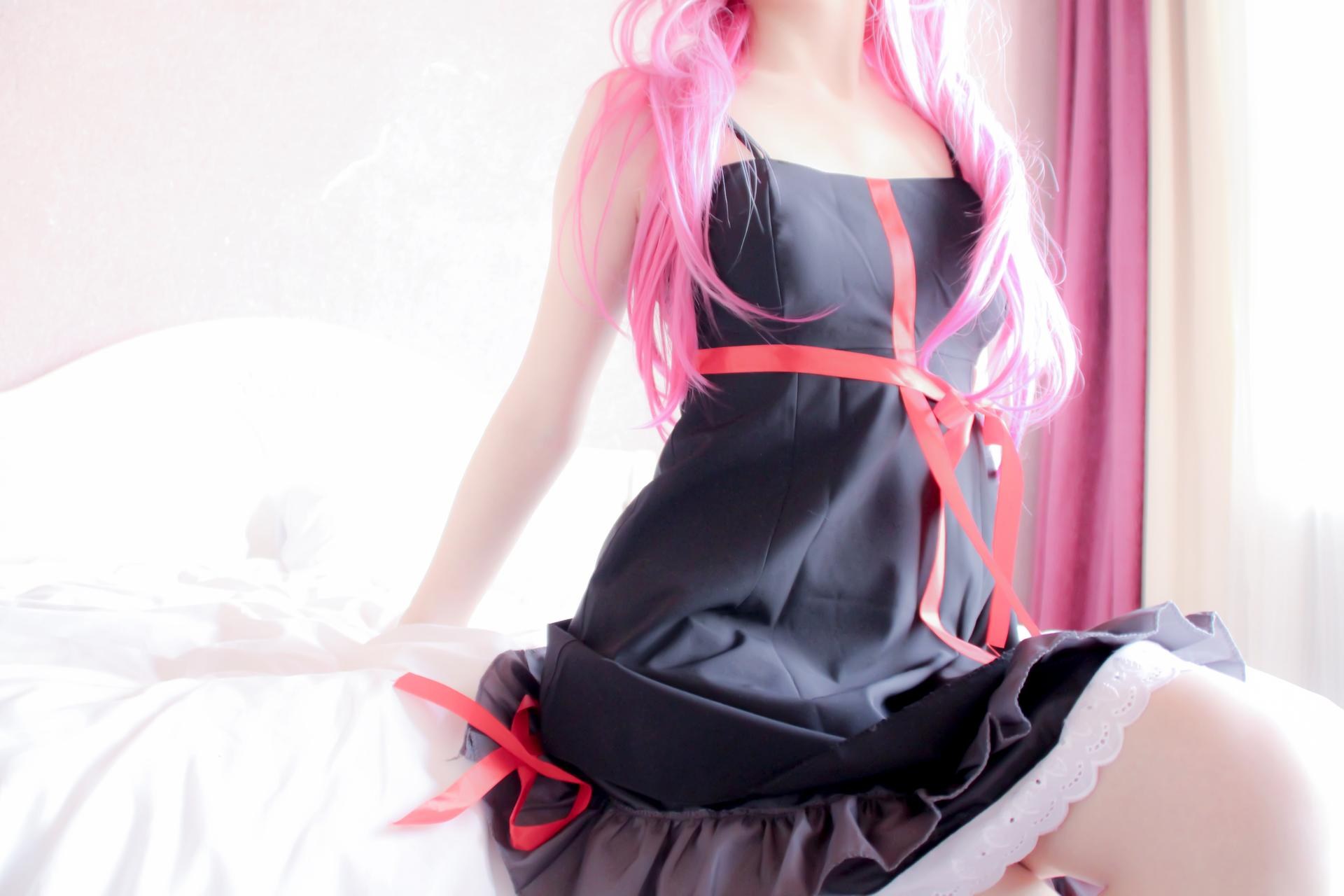 [cosplay] 少女映畫 - 罪惡王冠 楪祈：翹臀女僕露穴大尺度角色還原 151P