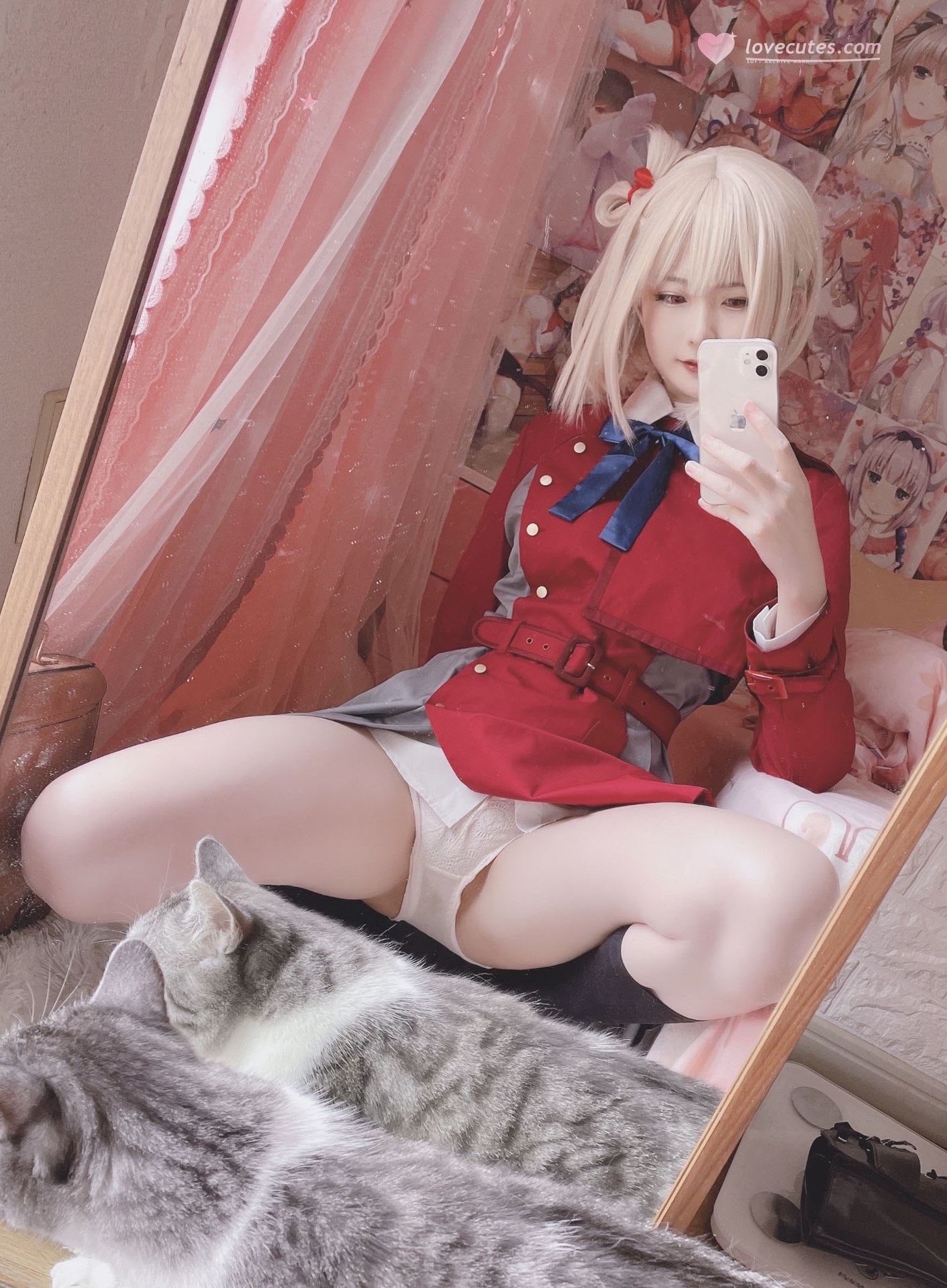 习呆呆 - 锦木千束のコスプレ写真集 20P2V