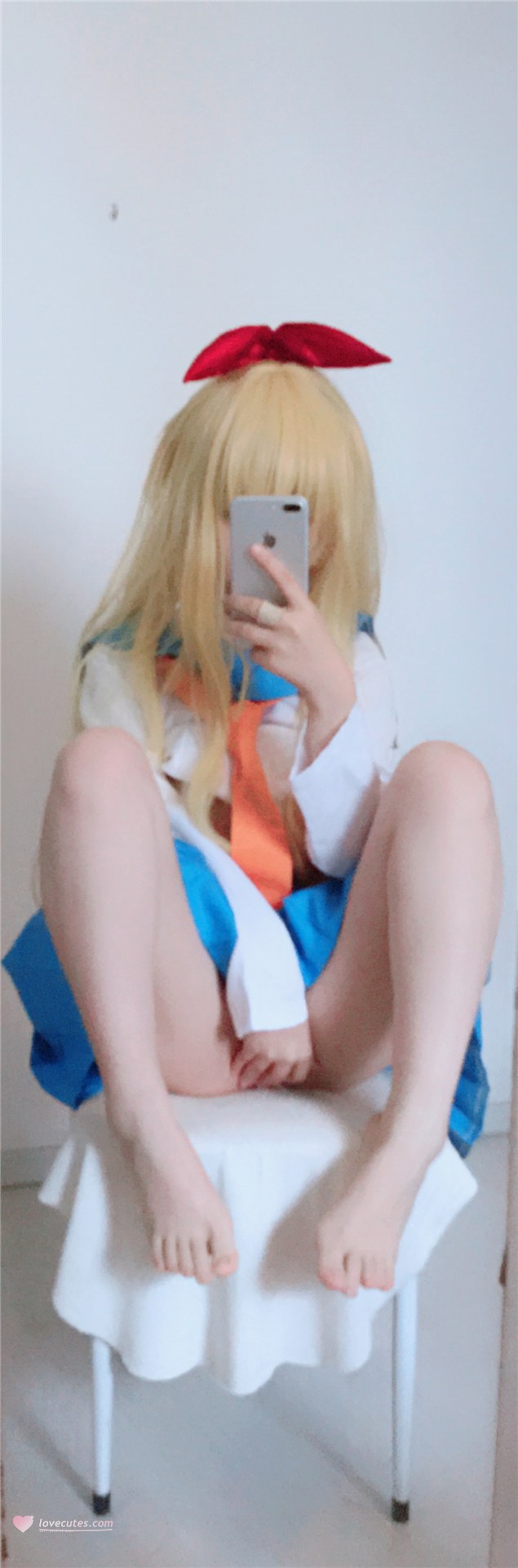 [Phòng riêng] Shaonv Yinghua - Selfie Bundle: bộ ảnh phòng riêng selfie chi tiết hở ngực bộ ảnh 277P4V